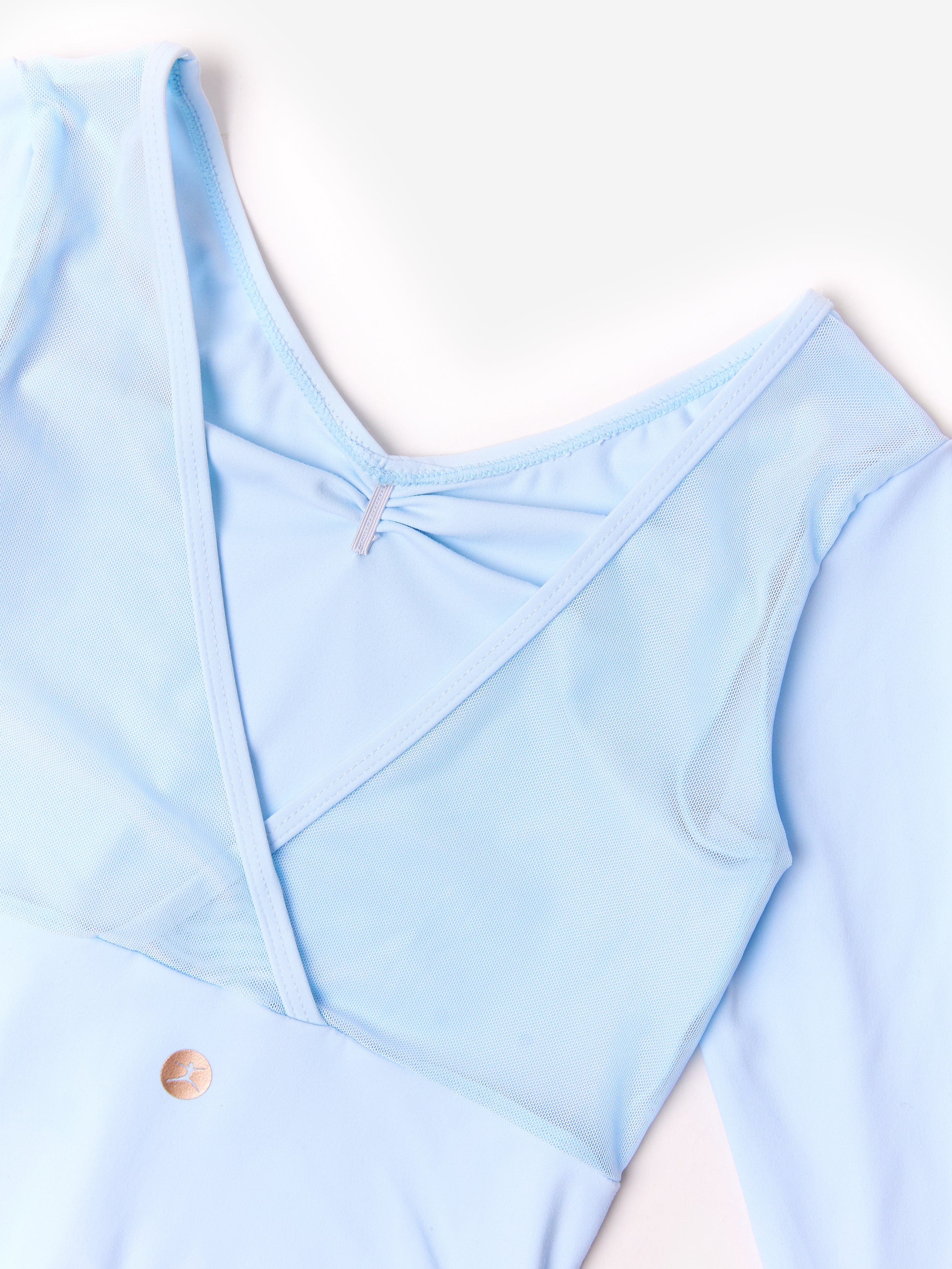 Danskin Girls Arabesque Leotard in Blue Clearance Huge Surprise