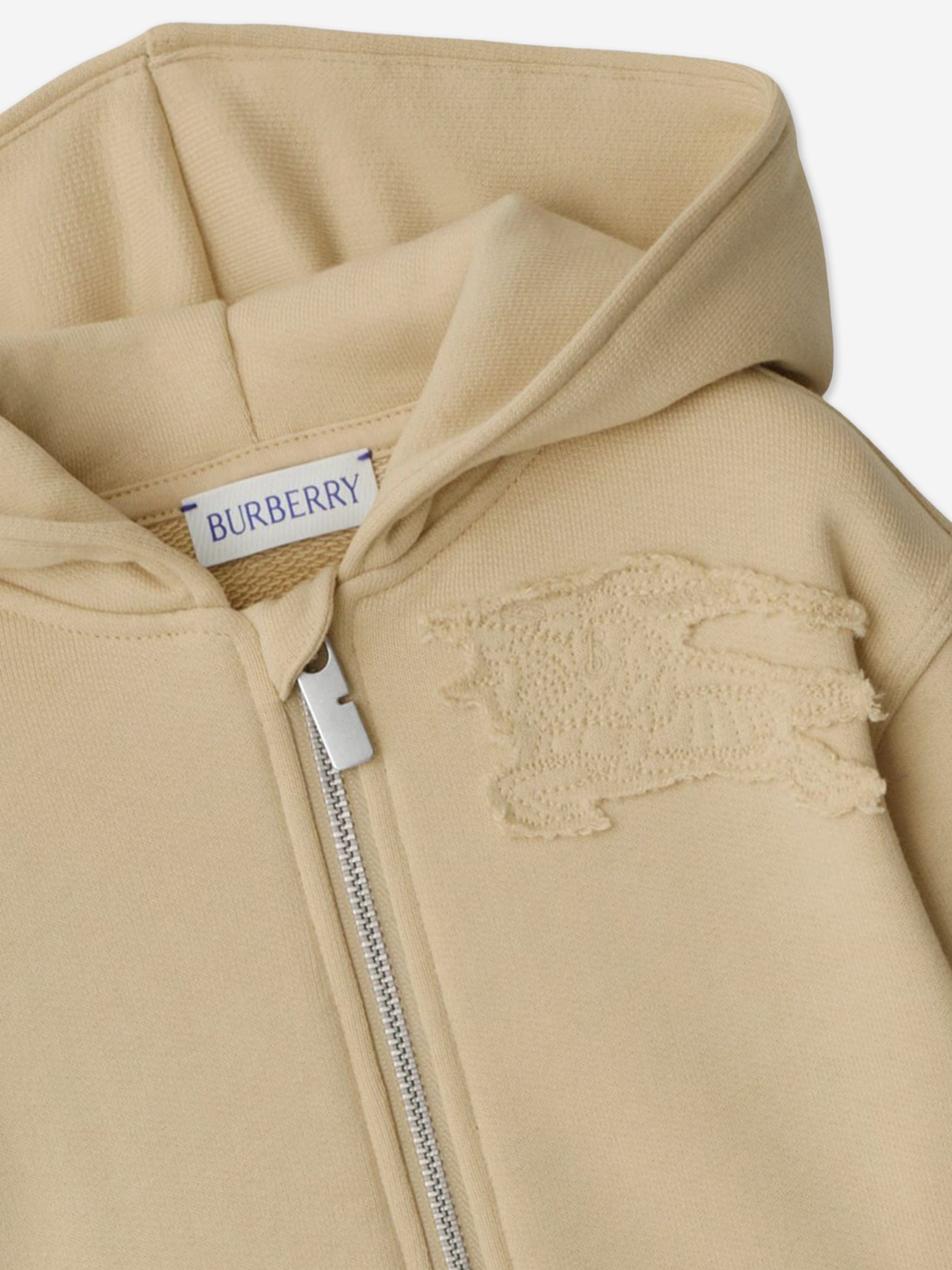 Burberry Baby Girls Zip Up Top in Beige Cheap Pick A Best