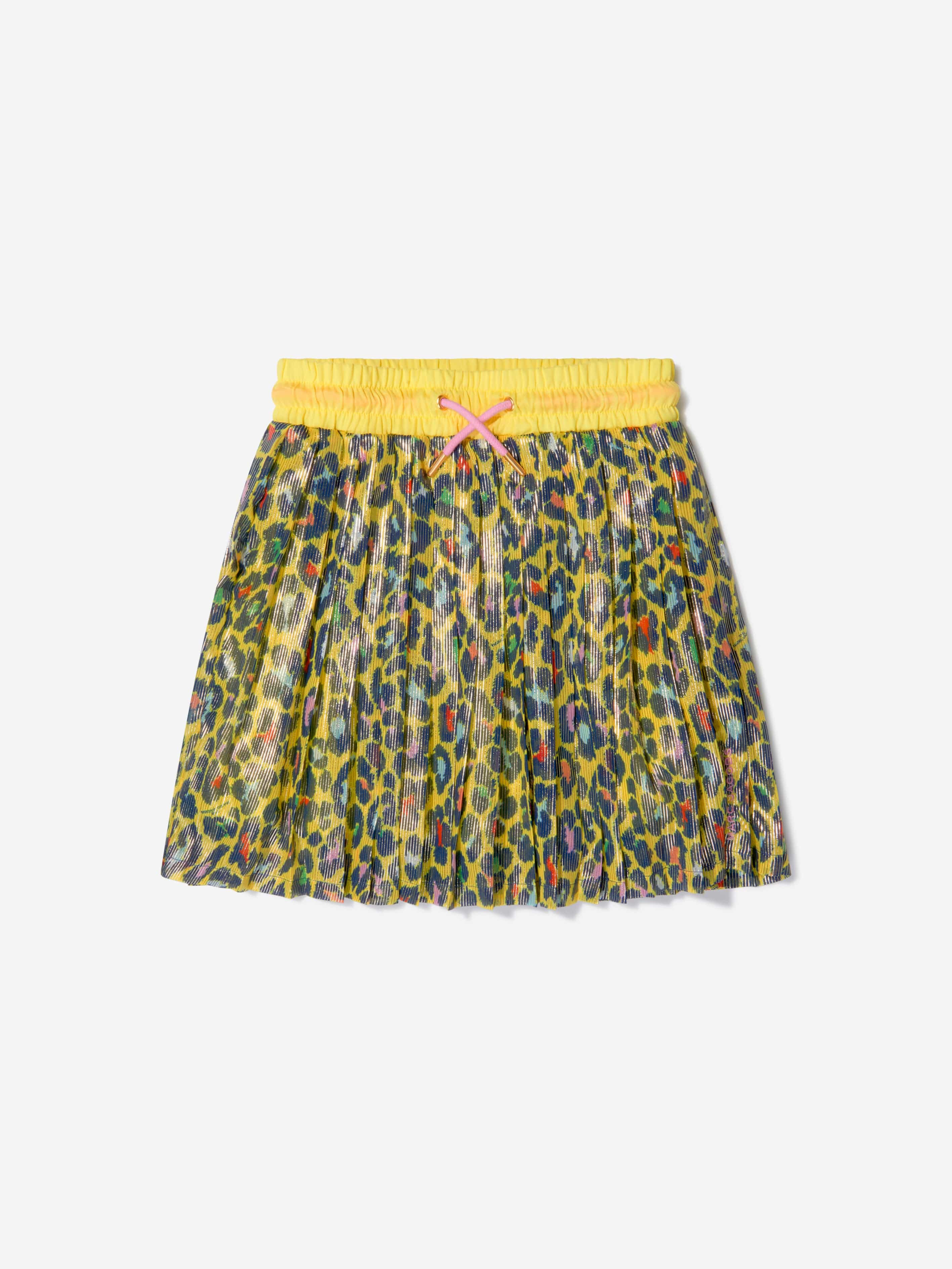 MARC JACOBS Girls Cheetah Print Pleated Skirt Online Cheap Online