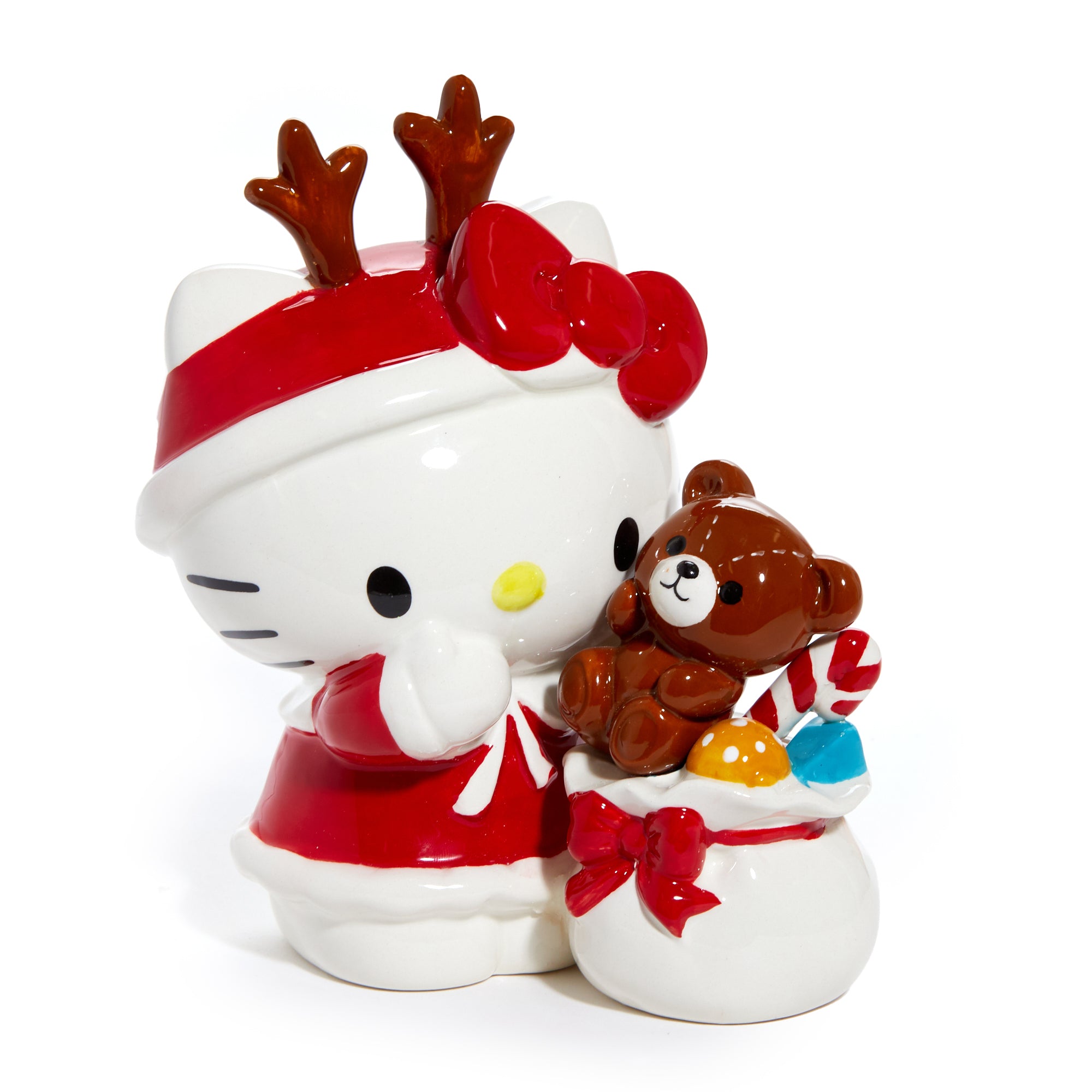 Hello Kitty Ceramic Holiday Teddy Bear Figurine Outlet Choice