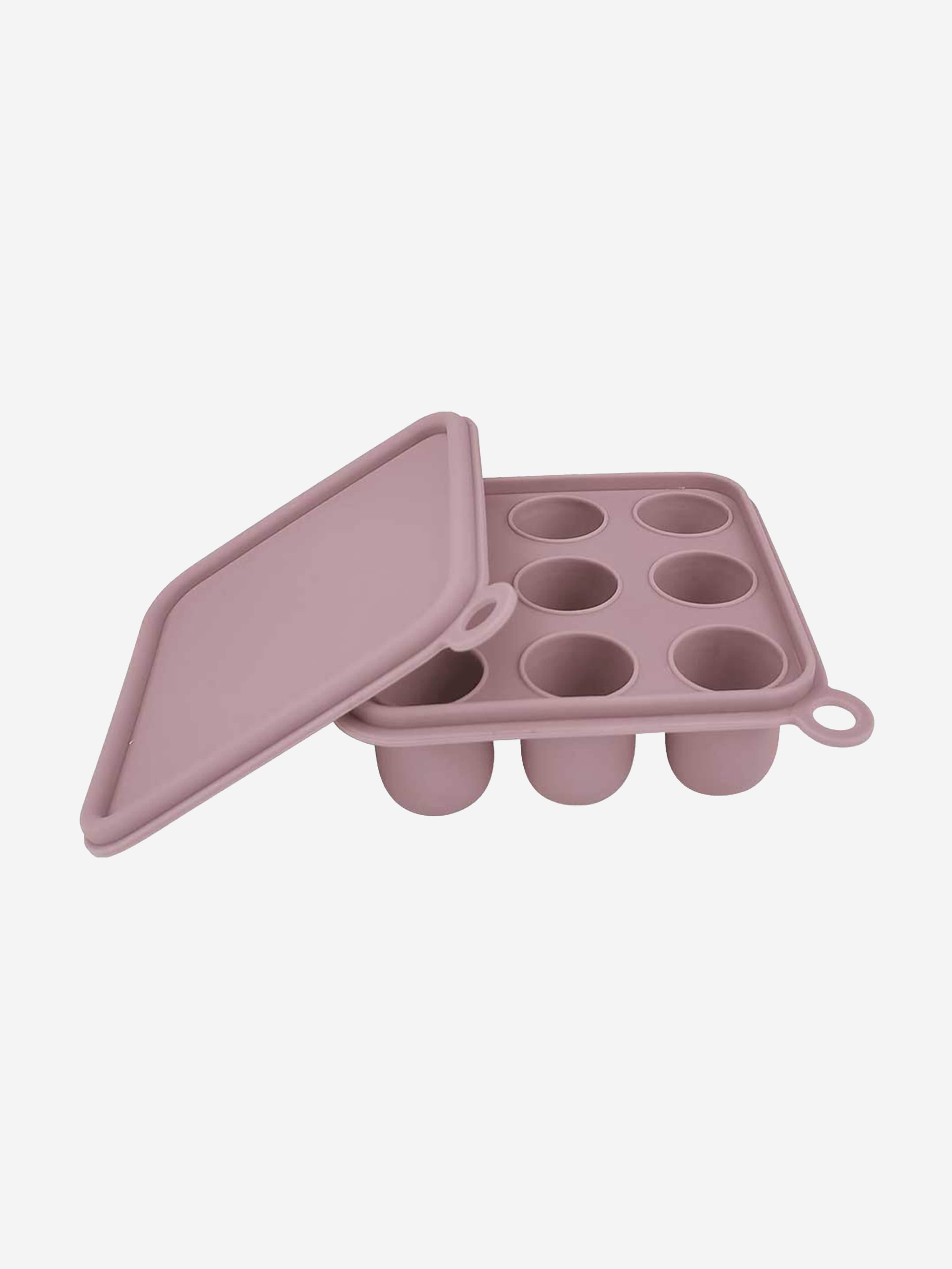 Bloom Bambini Silicone Baby Freezer Cube Trays with Cover in Purple The Cheapest