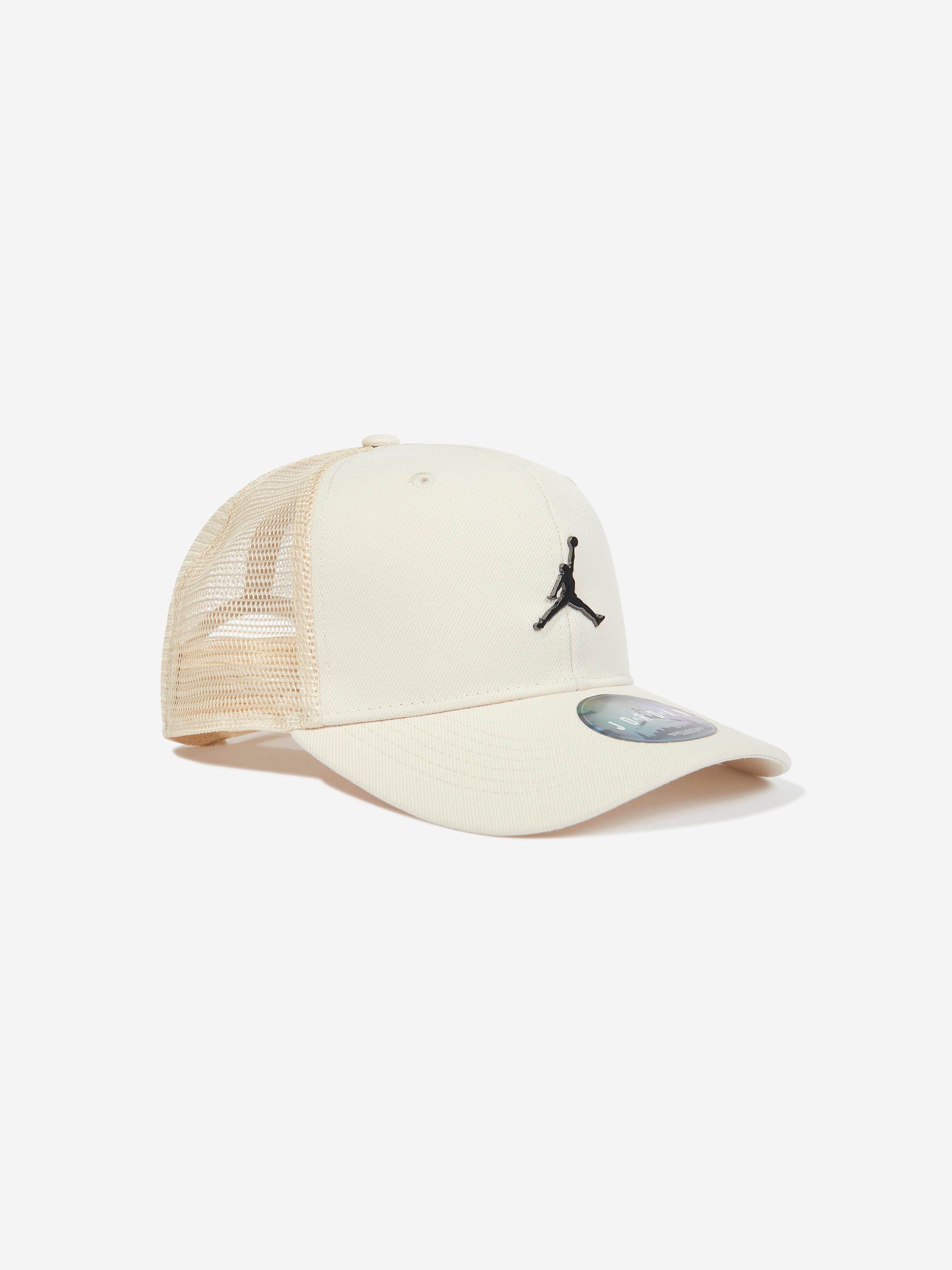 Jordan Kids Metal Jumpman Trucker Cap in Beige Cheap Sale Exclusive