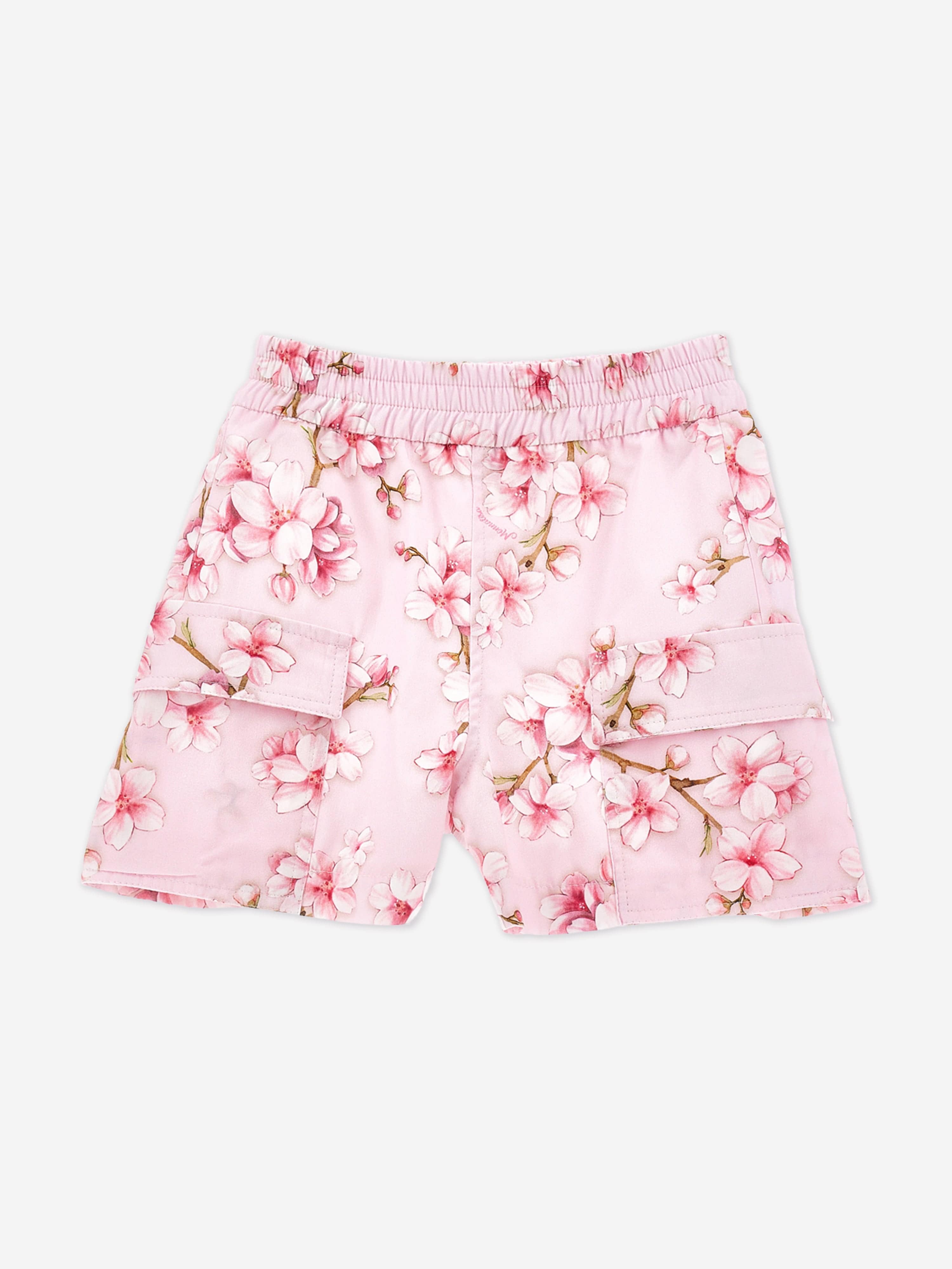 Girls Peach Blossom Shorts in Pink Free Shipping Fashion Style