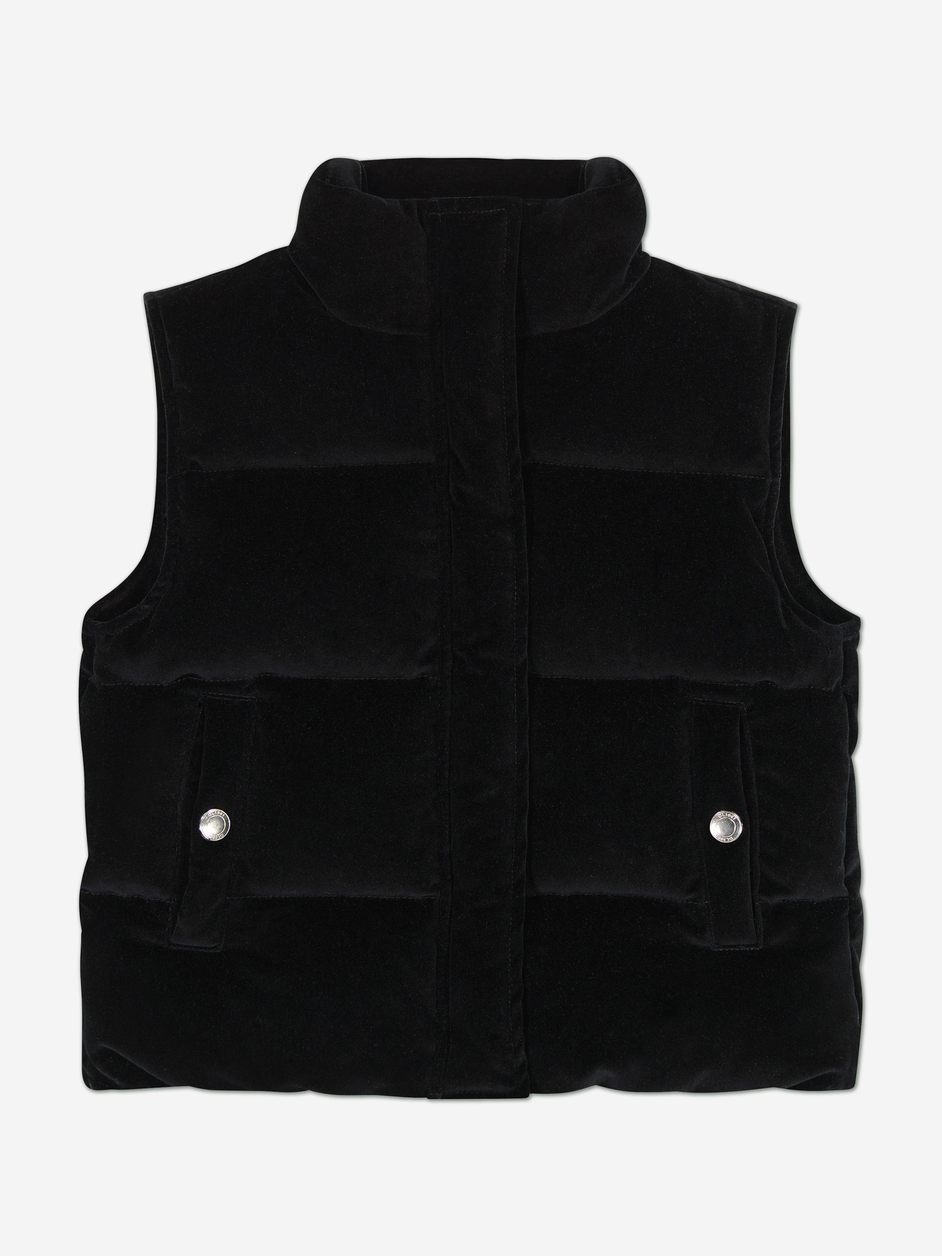 DL1961 Girls Puffer Gilet in Black Discount Exclusive