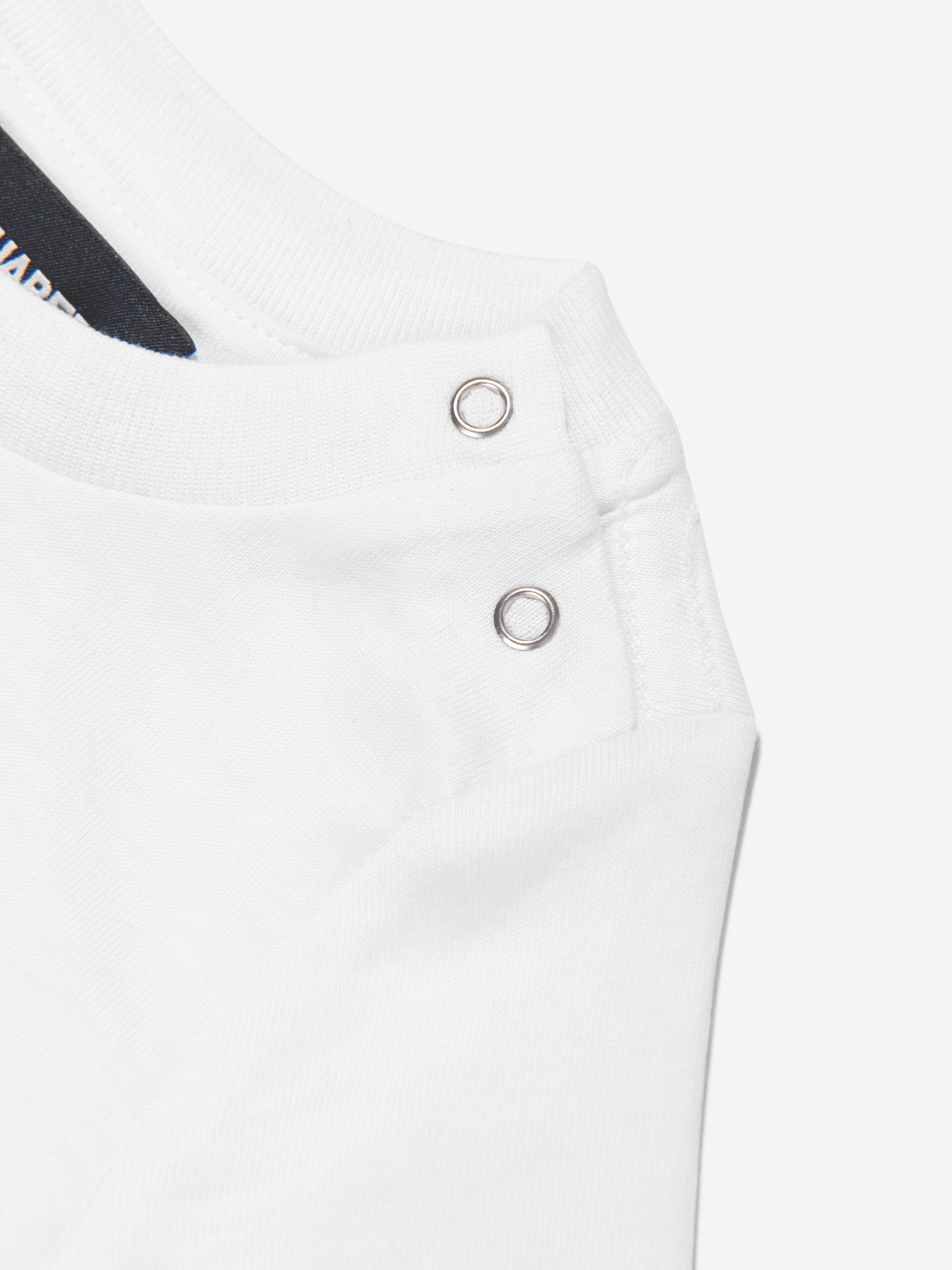 Dsquared2 Baby Long Sleeve Icon T-Shirt in White Cheap Sale Purchase