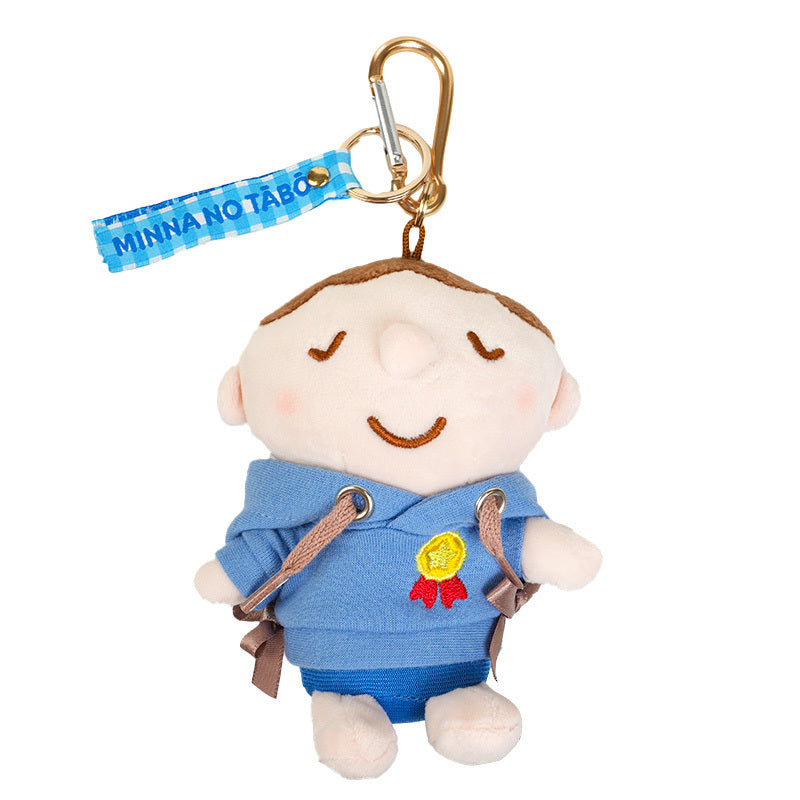 Minna No Tabo Plush Mascot Keychain (Cozy Hoodie Series) From China For Sale