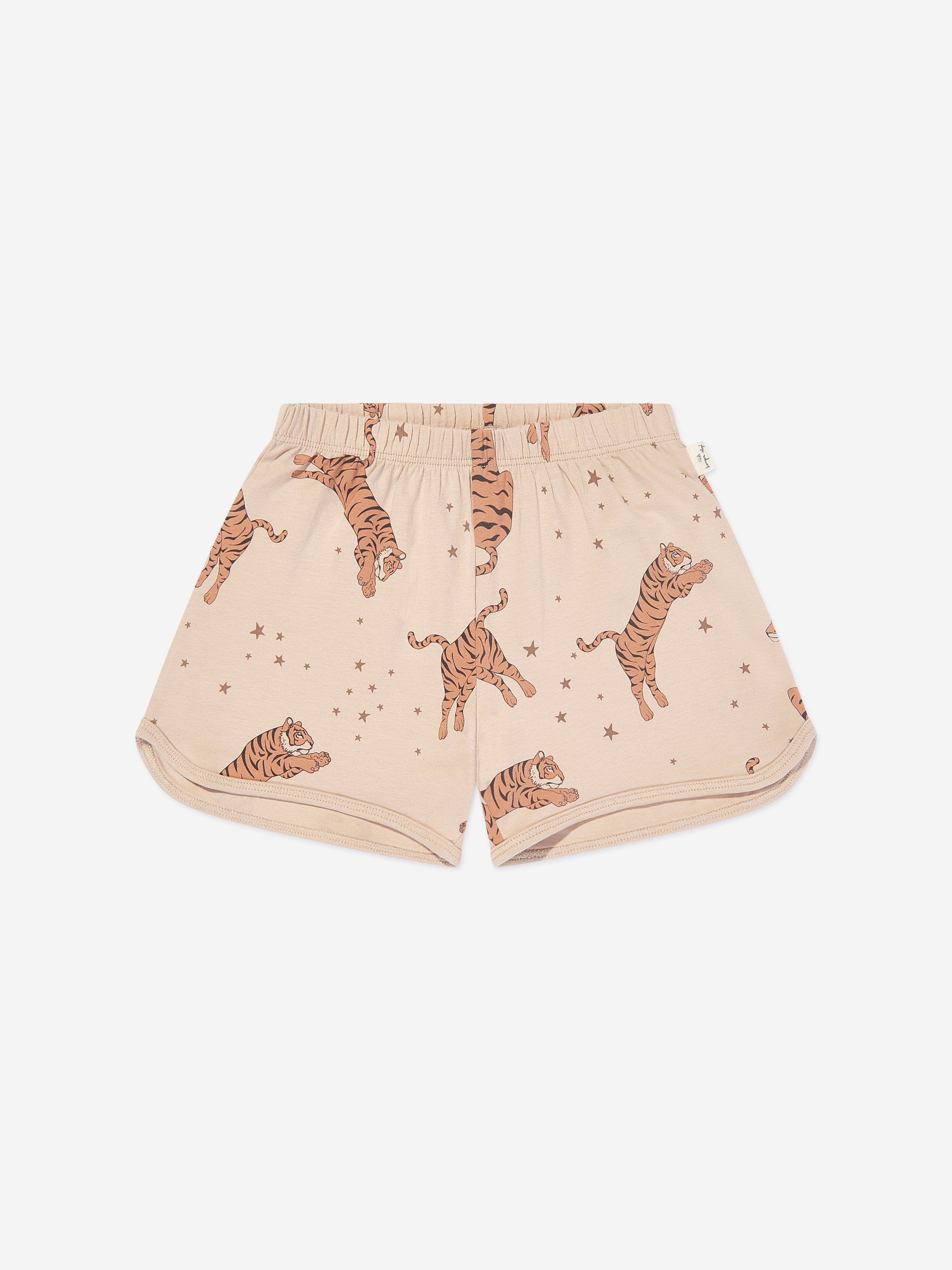 Konges Sljd Kids Tiger Short Set in Beige Clearance Huge Surprise