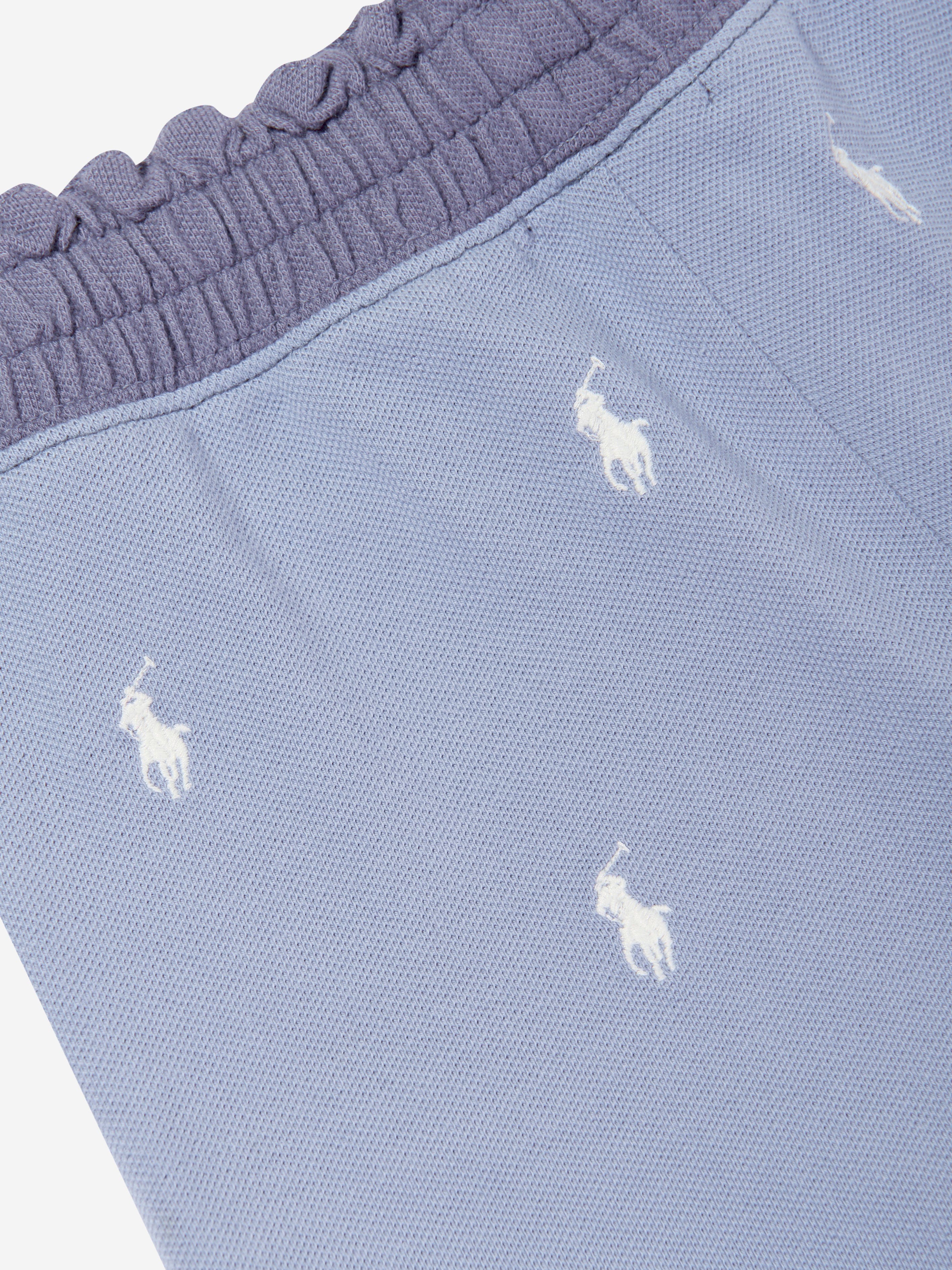Ralph Lauren Girls Logo Shorts in Blue Buy Cheap Fake
