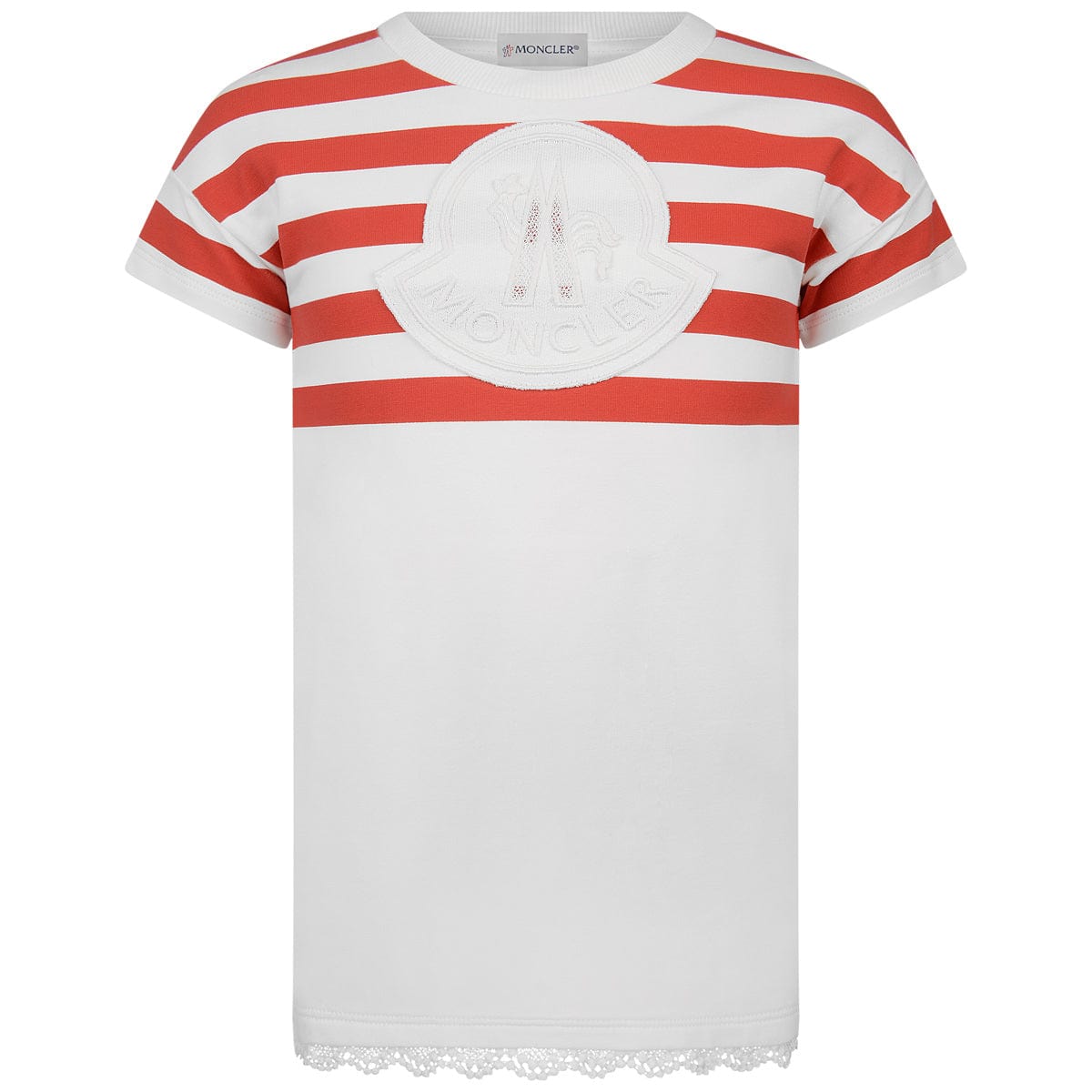 Moncler Enfant Girls Striped Dress Buy Cheap Deals