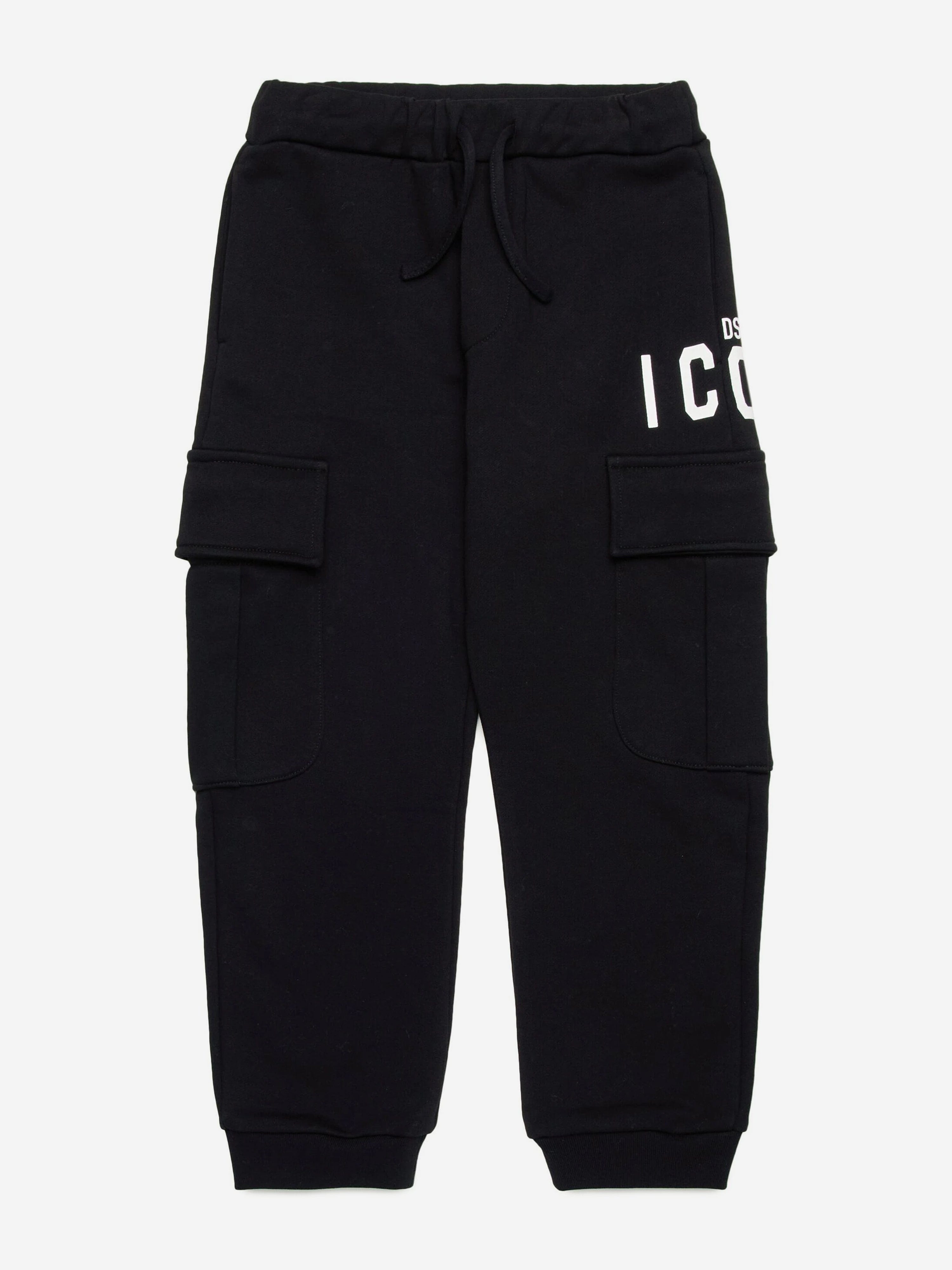 Dsquared2 Kids Cargo Pants in Black Cheap Sale Supply