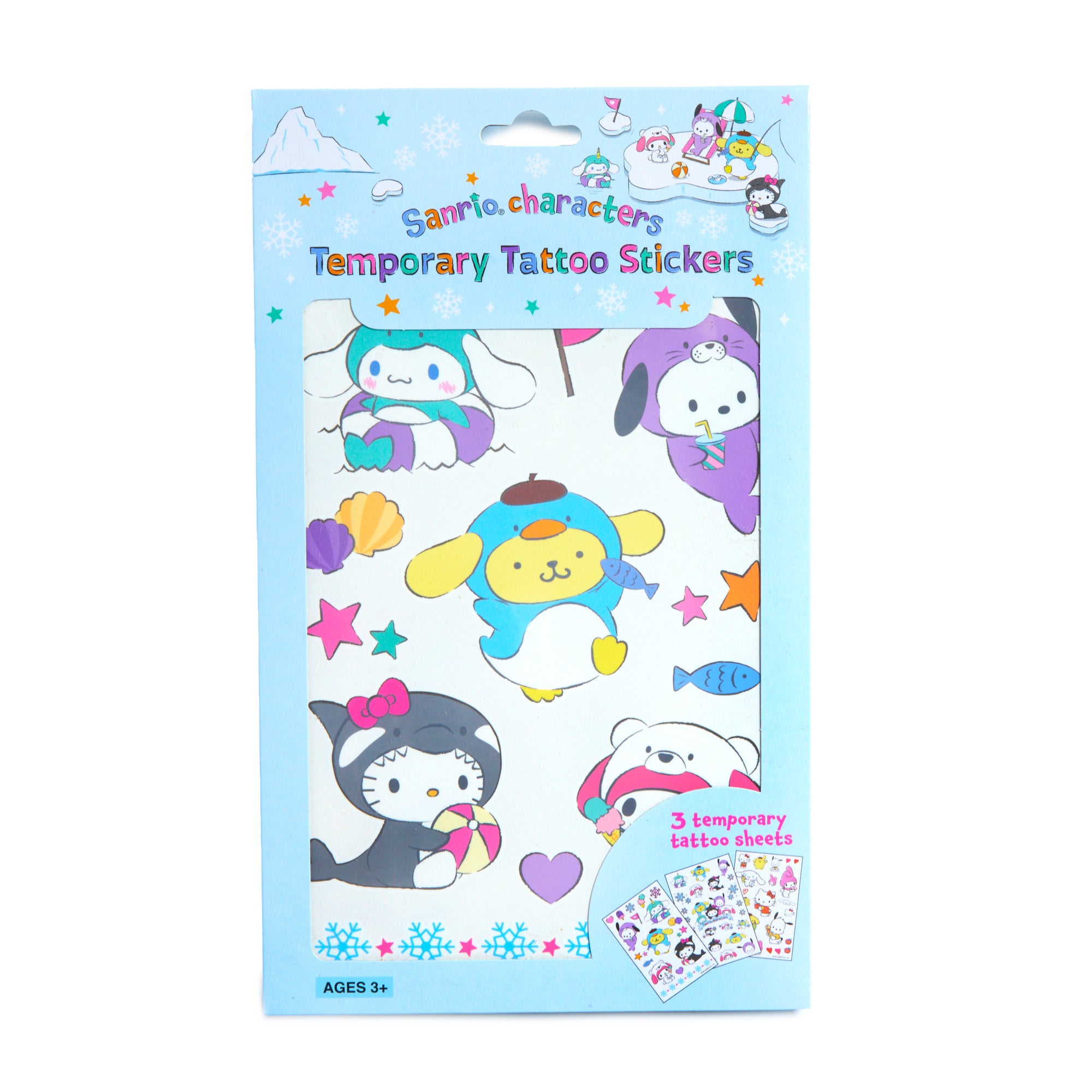 Sanrio Characters Tattoo Stickers (Ice Island Series) Store With Big Discount