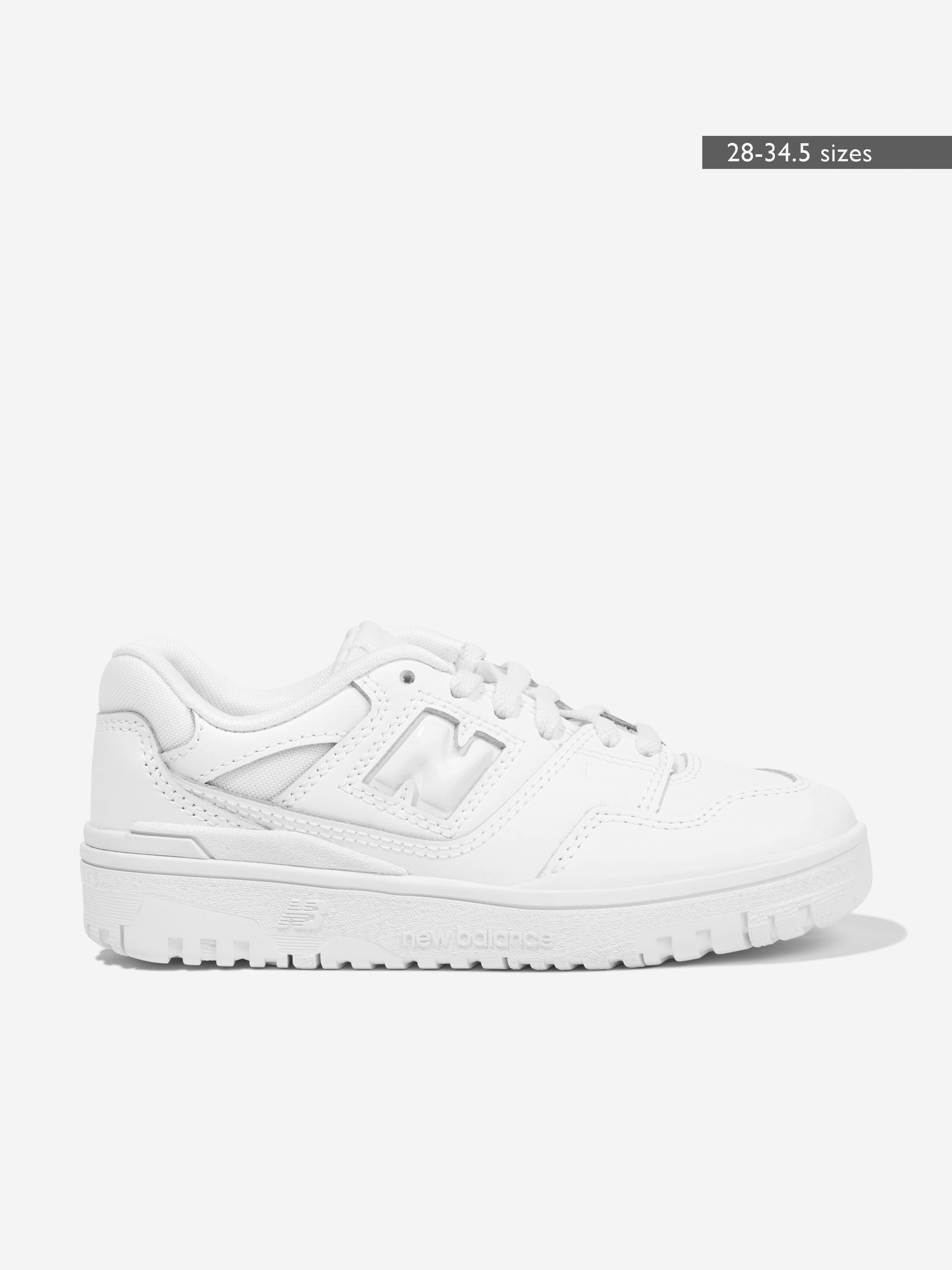 New Balance Kids 550 Trainers in White 2025 New Cheap Pice