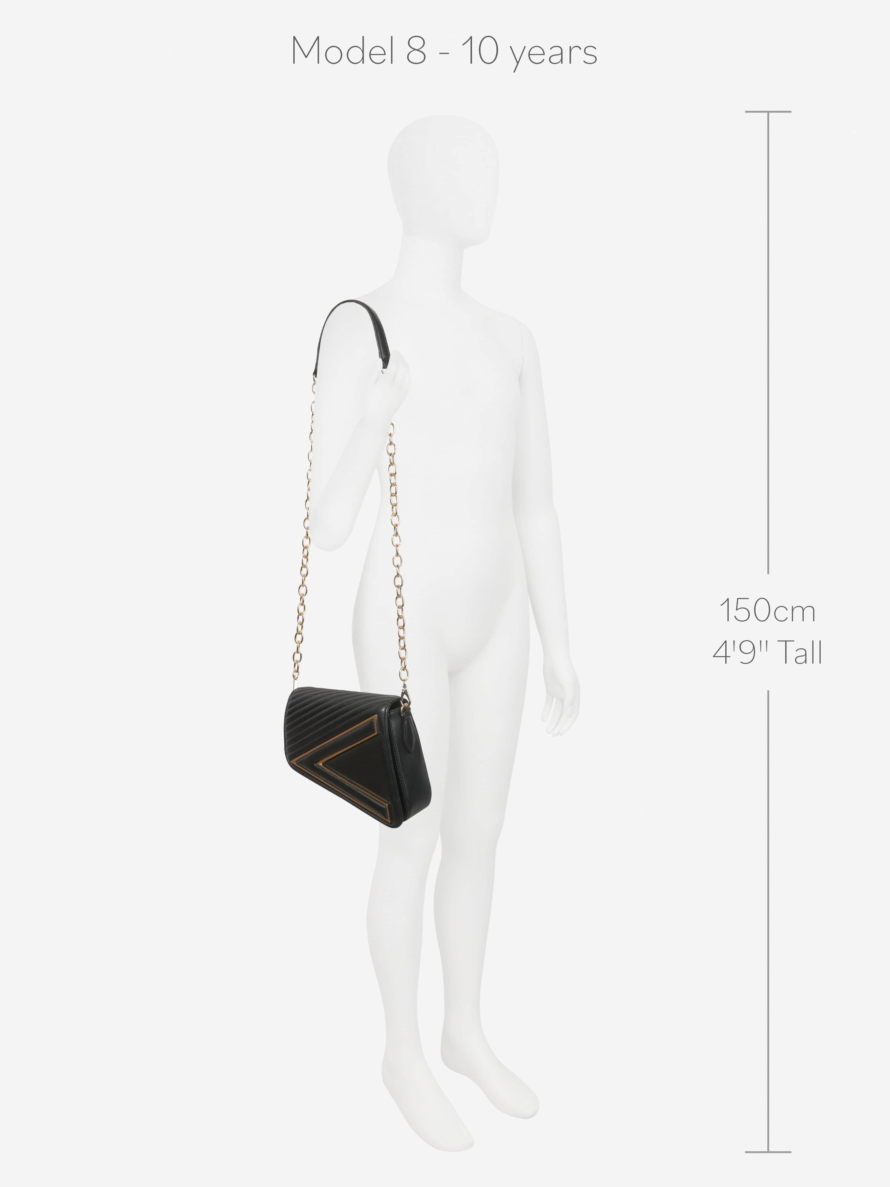 Valentino Girls Belville Crossbody Bag in Black ((43.9cm) Clearance In China