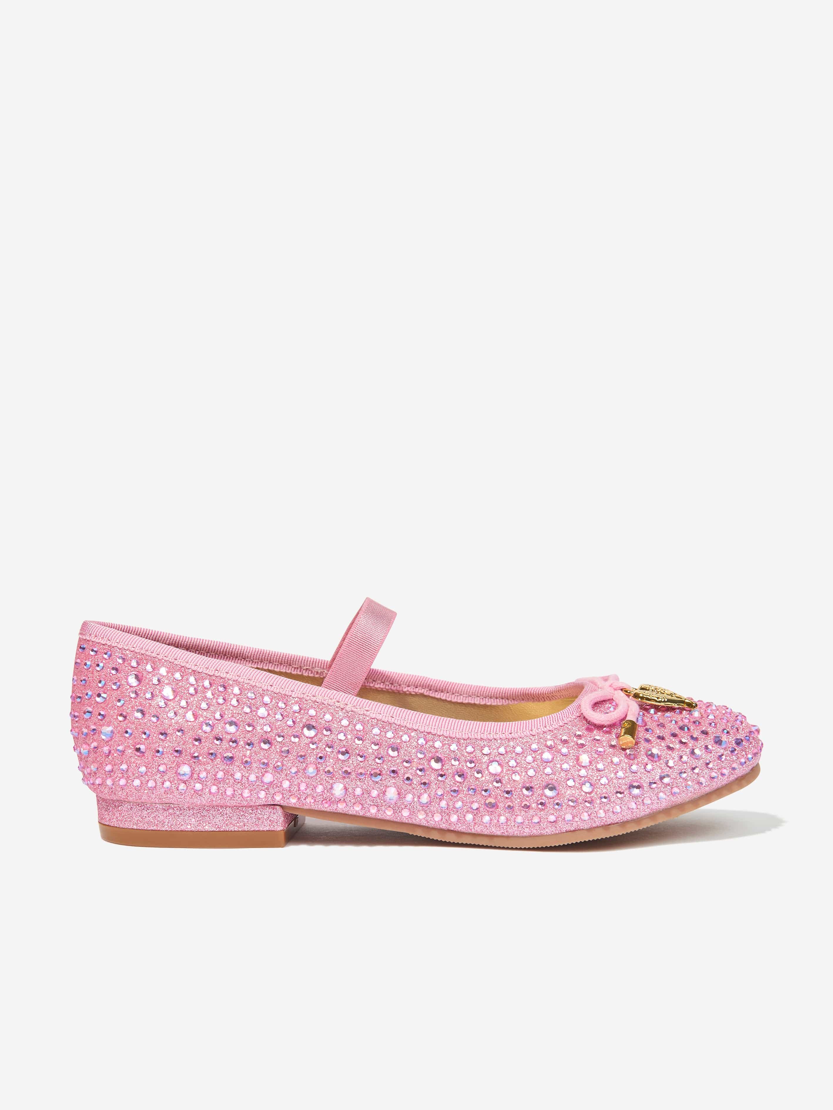 Angels Face Girls Maya Crystal Pumps in Pink Quality From China Cheap