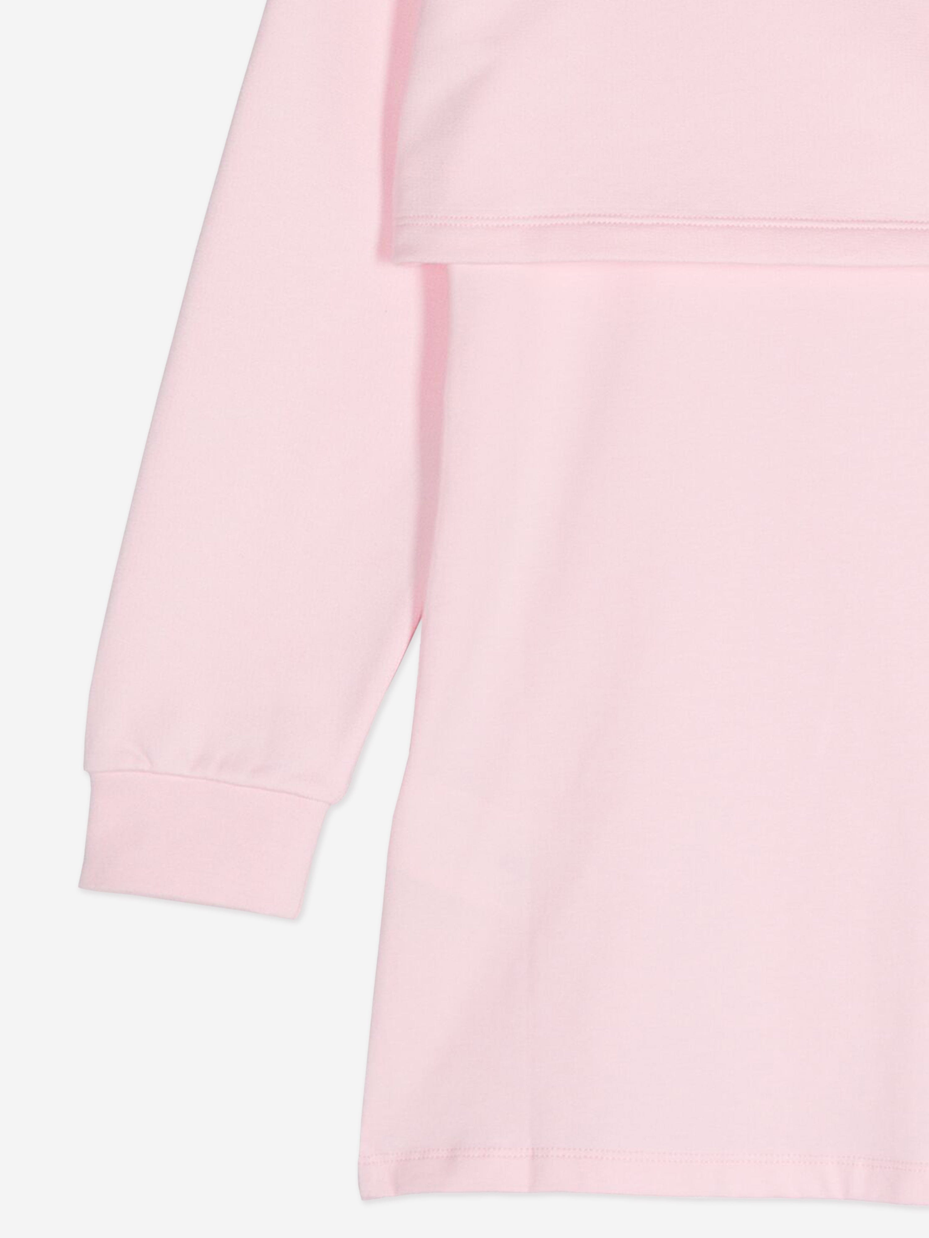 Fendi Girls Sweater Dress in Pink Outlet Sast