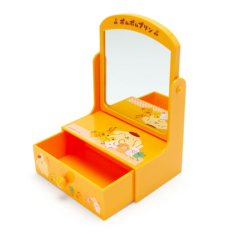 Pompompurin Mini Chest with Mirror (Team Pudding Series) Outlet New
