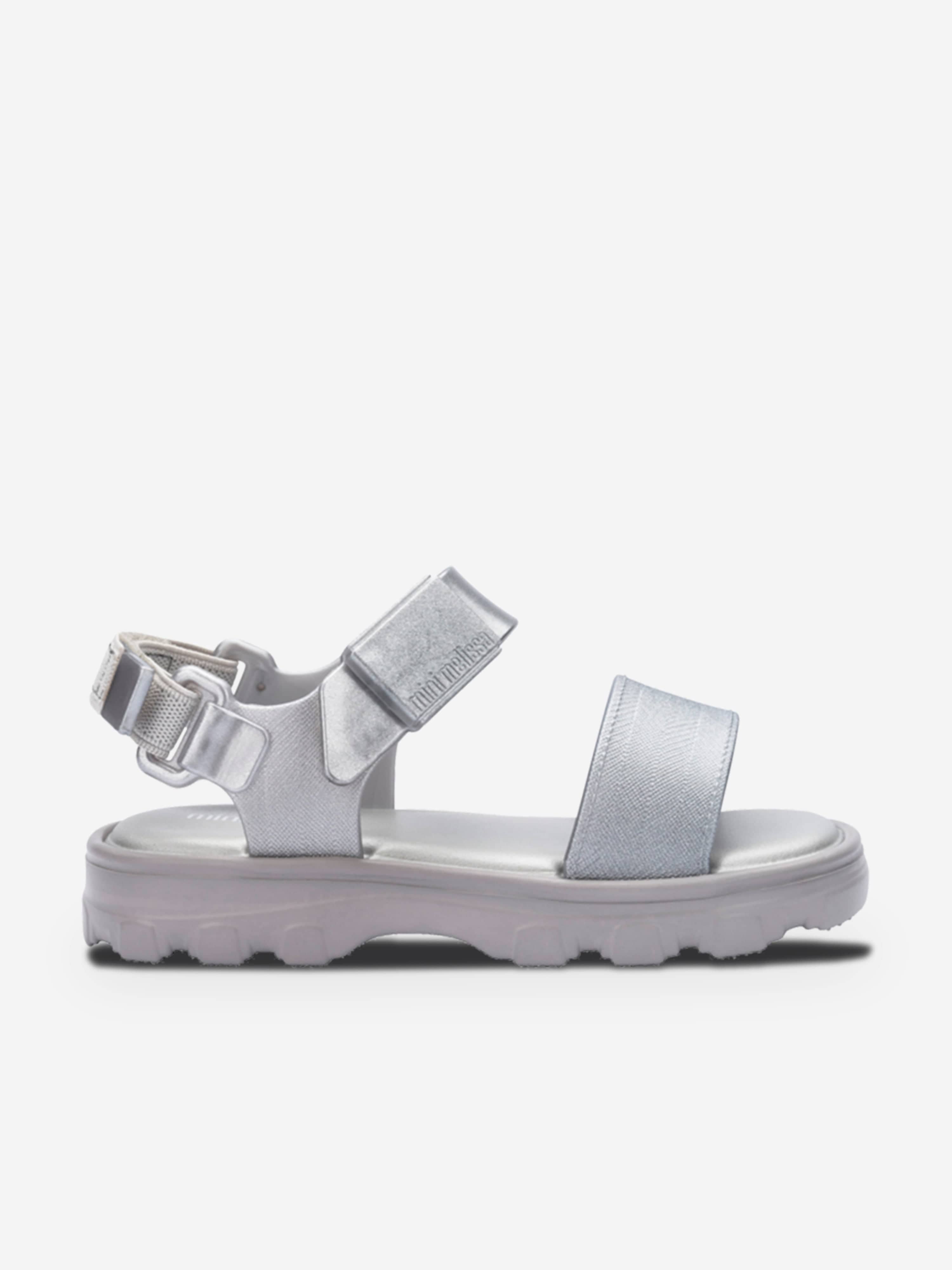 Girls Kick Off Sandals in Silver Sale Hot Sale