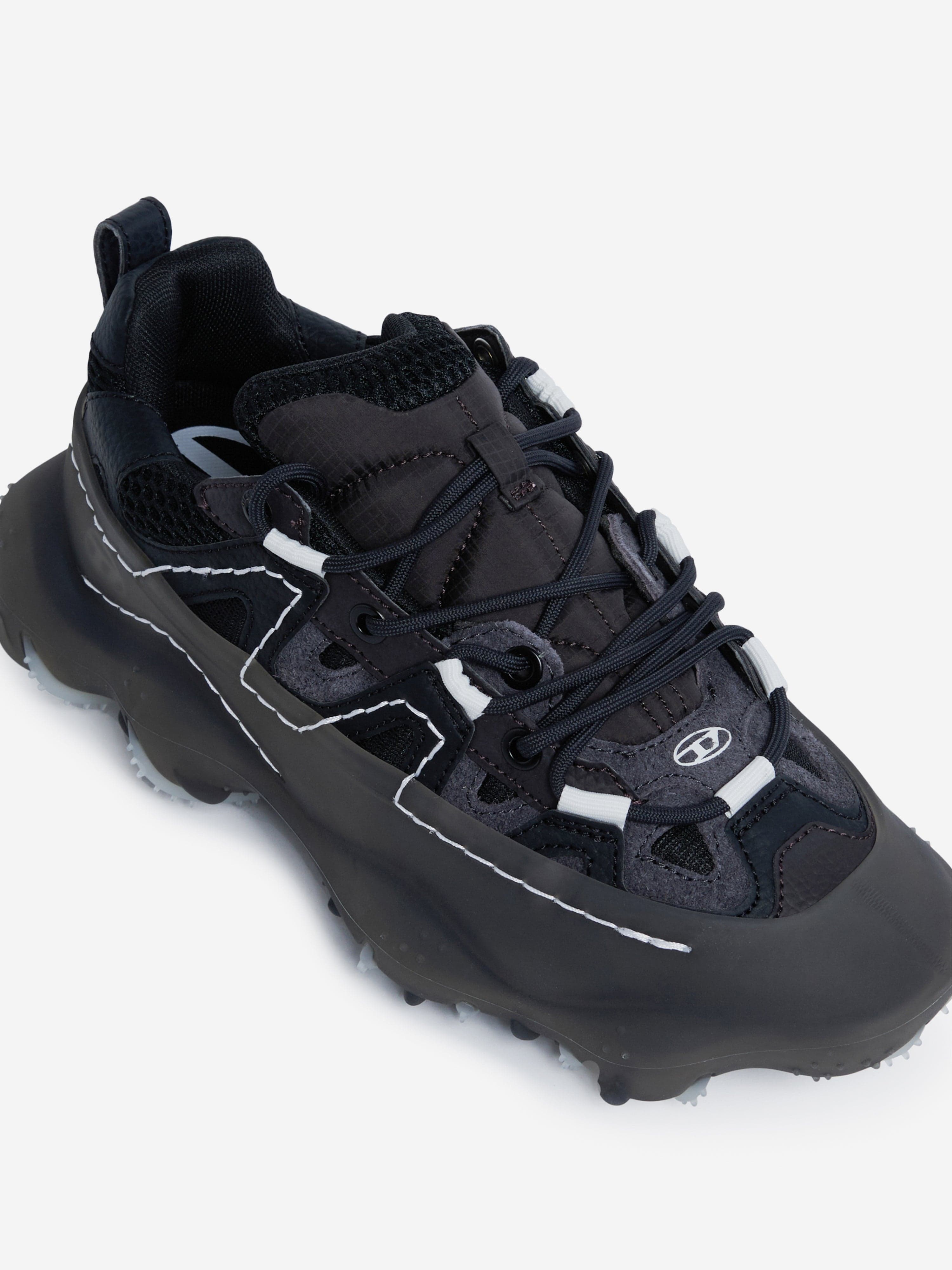 Diesel Kids S-Prototype P1 Trainers in Black Buy Cheap 2025 Unisex