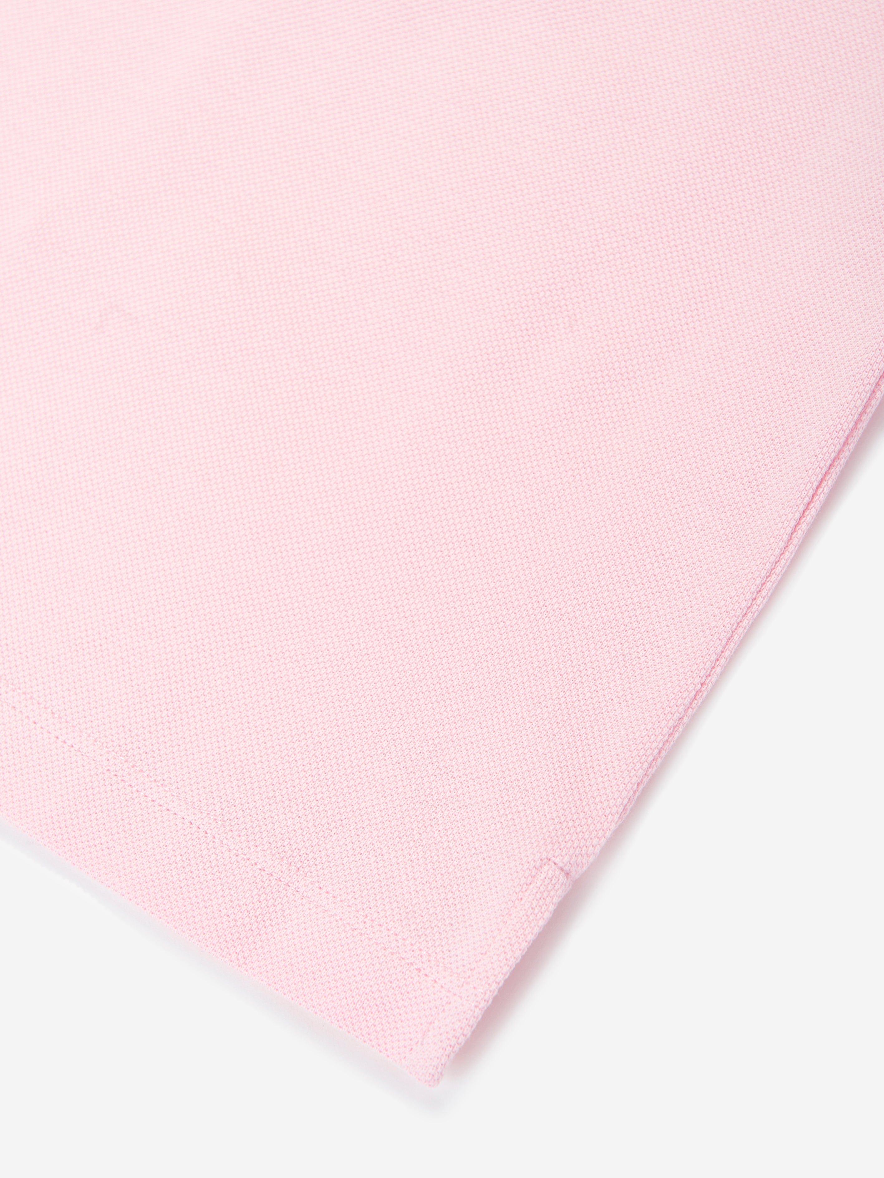 Fendi Girls Polo Shirt in Pink Buy Authentic Online