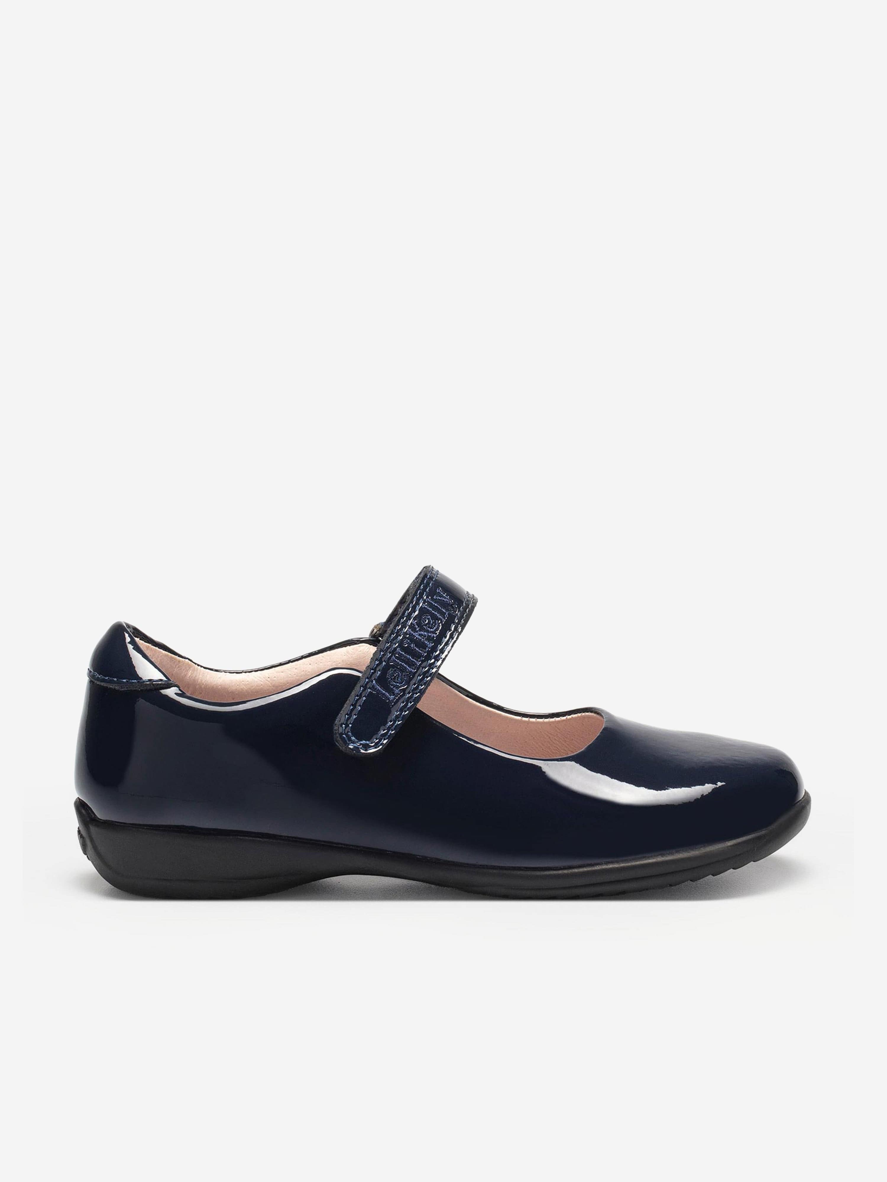 Lelli Kelly Girls Classic Leather Shoes in Navy Free Shipping Shop Offer