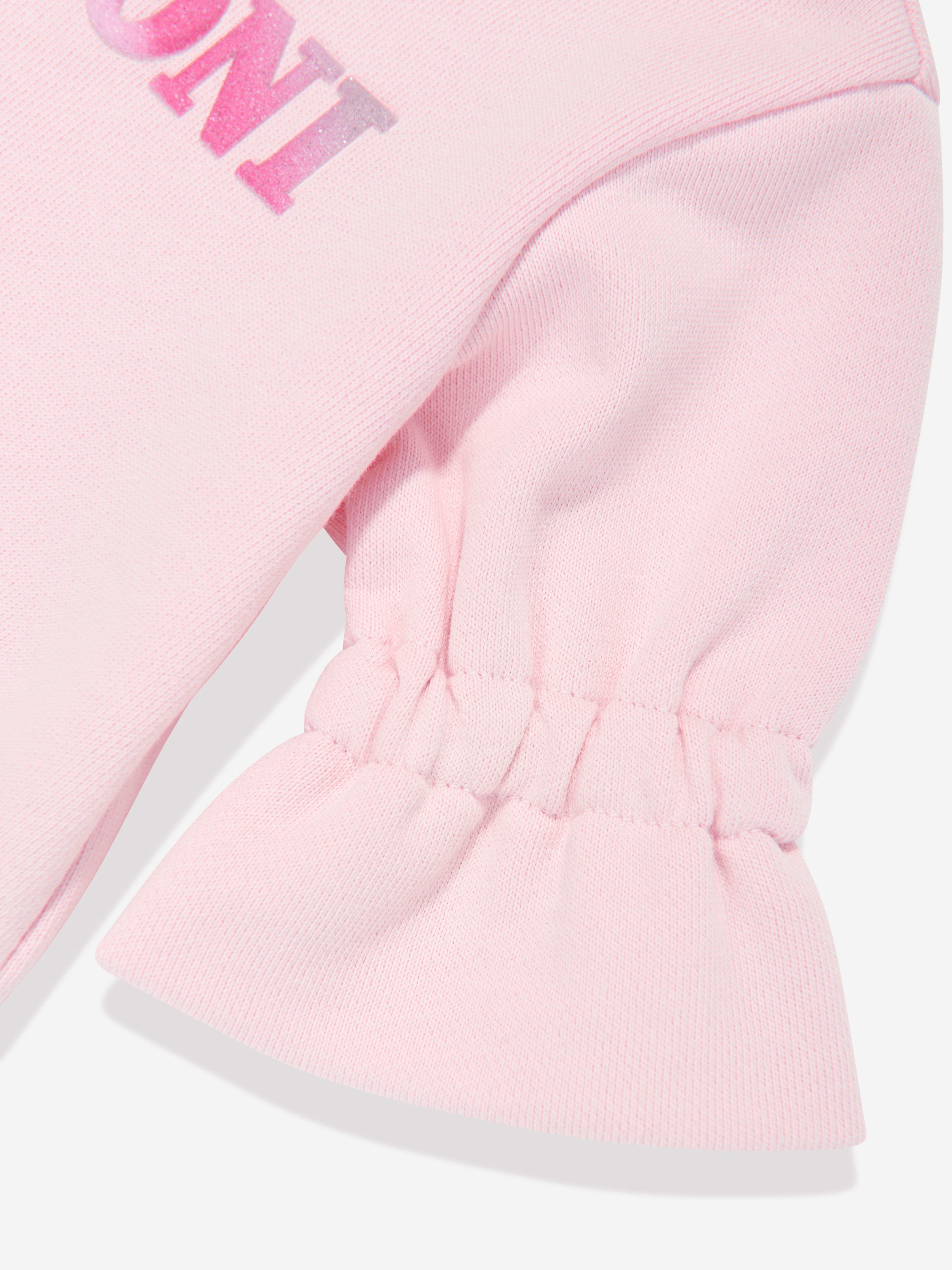 Missoni Baby Girls Logo Sweatshirt in Pink Outlet Purchase