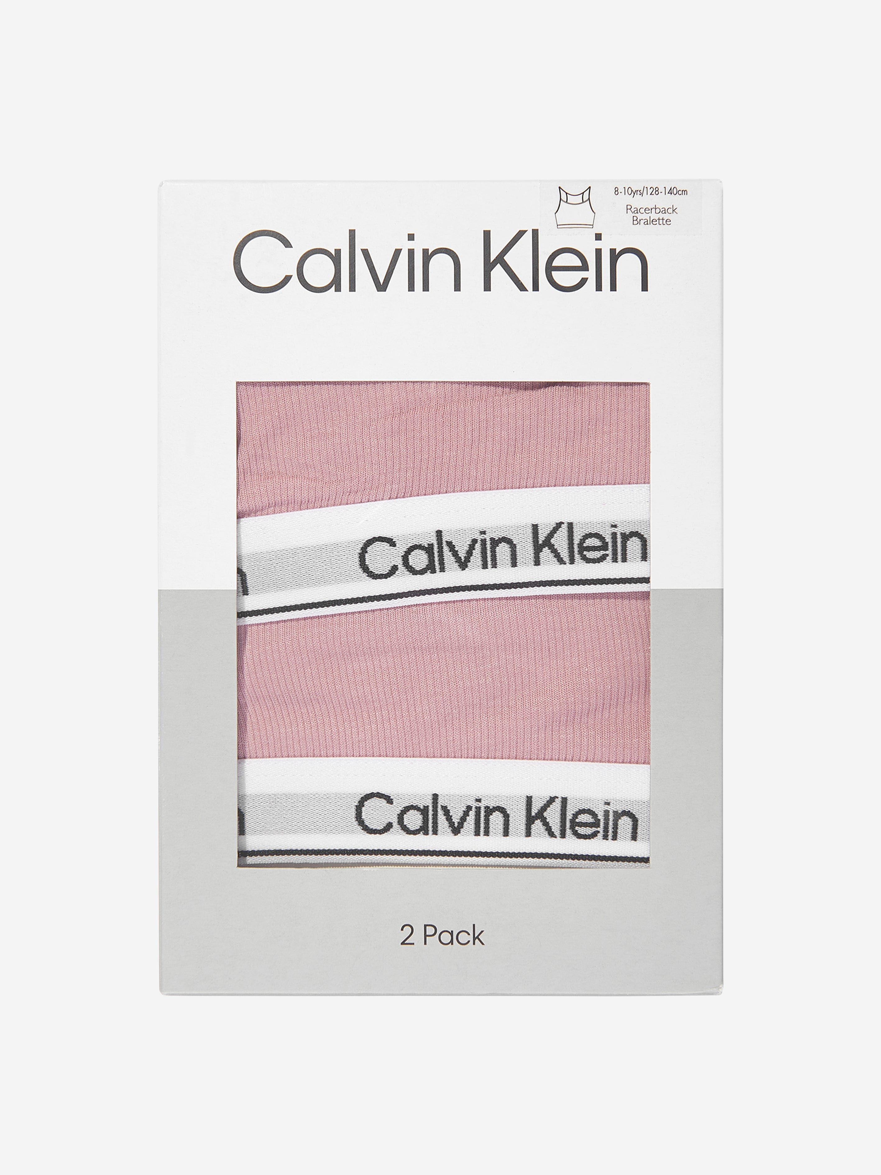 Calvin Klein Girls Racerback Bralette Set in Pink Factory Outlet For Sale