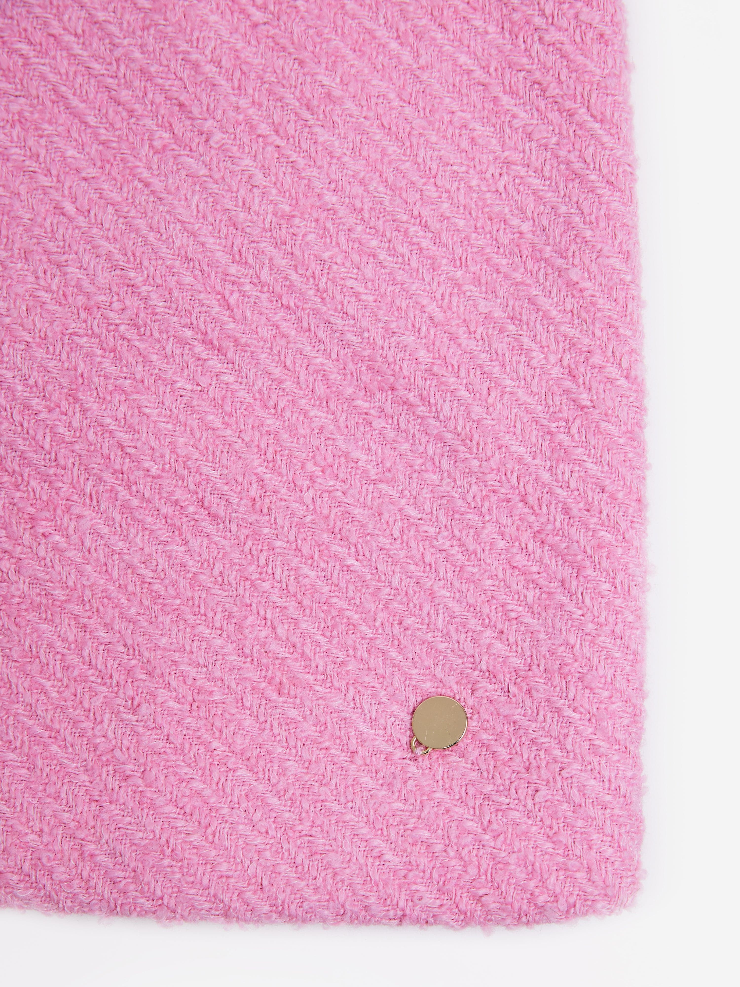 BCBG Girls Tweed Pencil Skirt in Pink Discount Recommend