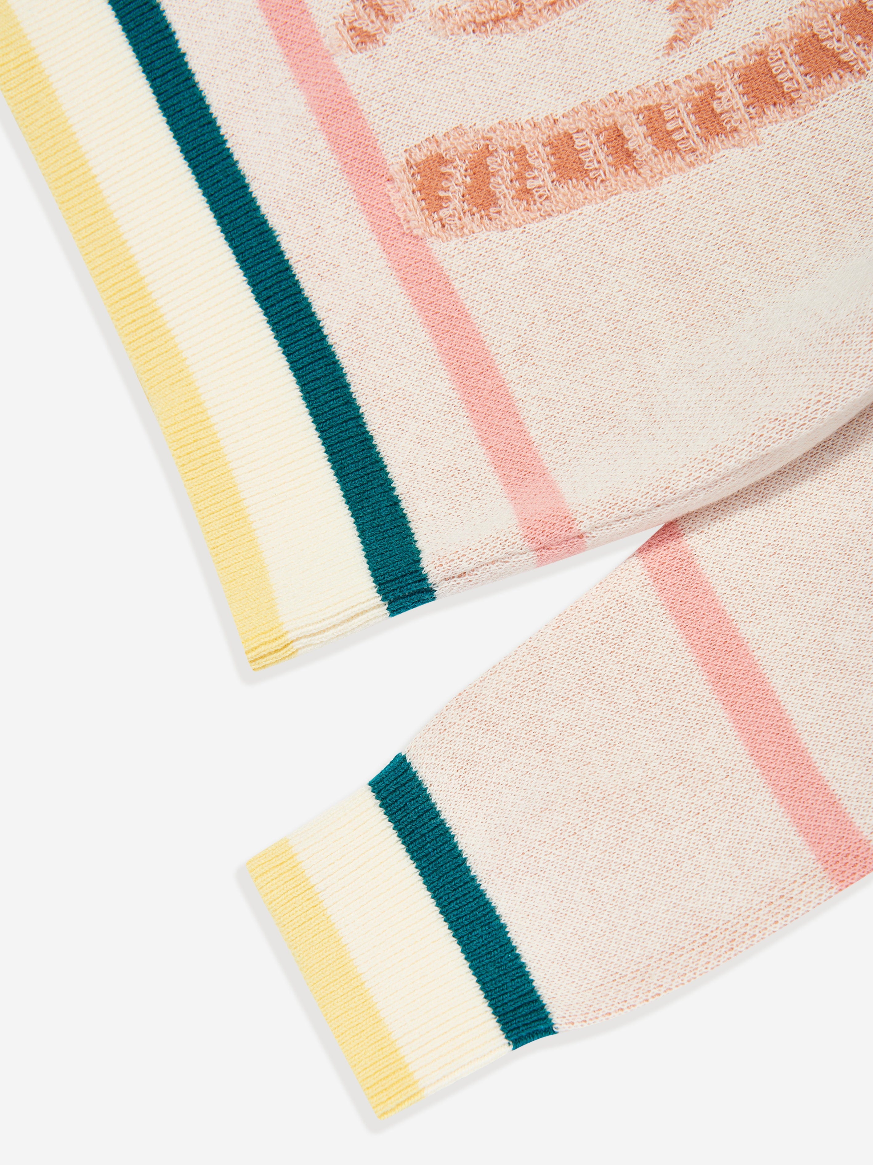 Zimmermann Girls Ottie Jacquard Sweater in Multicolour Affordable Sale Online