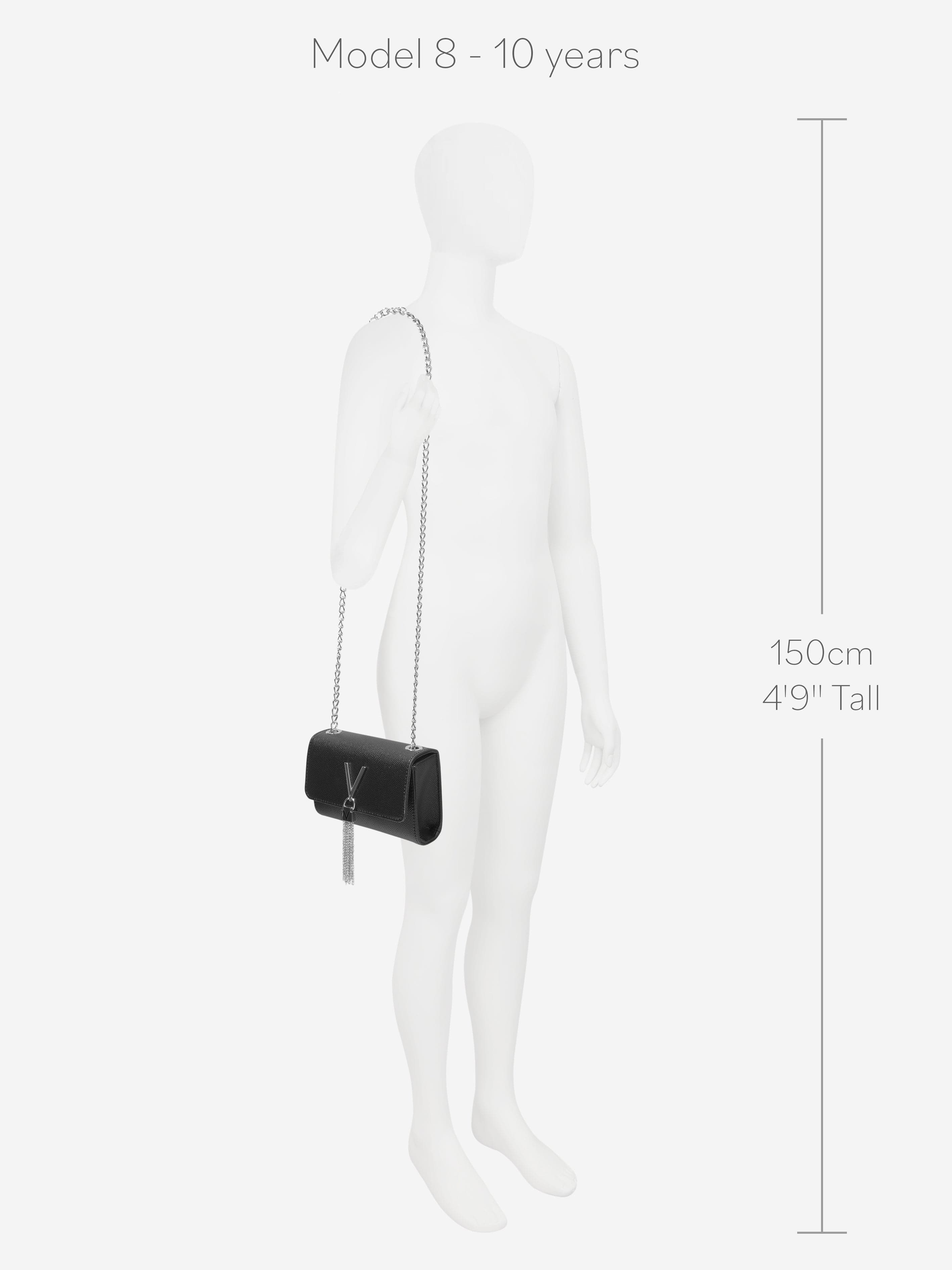 Valentino Girls Divina Pochette Bag in Black On Hot Sale