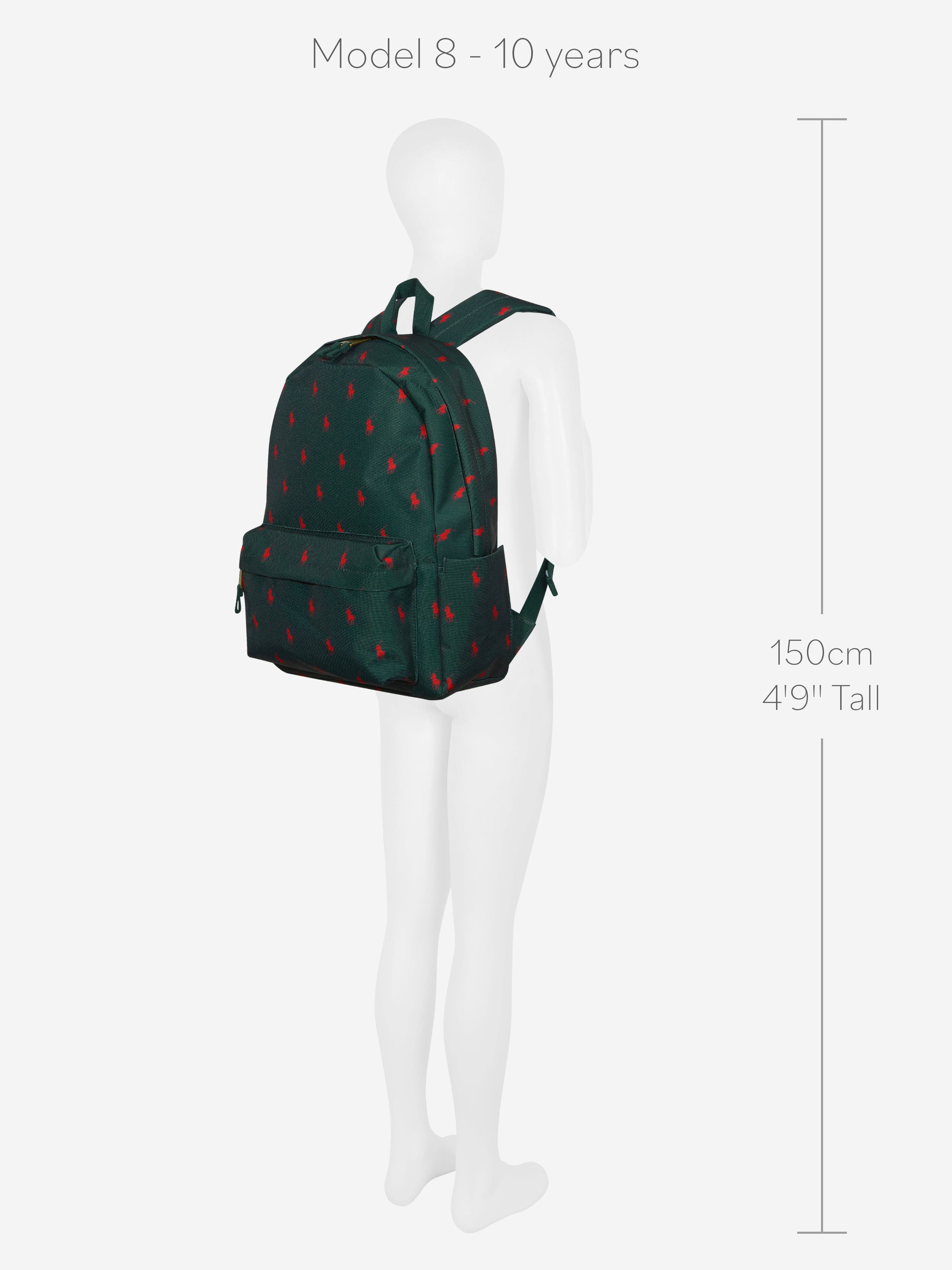 Ralph Lauren Kids Polo Pony Backpack (H:28cm) 2025 Newest Cheap Online