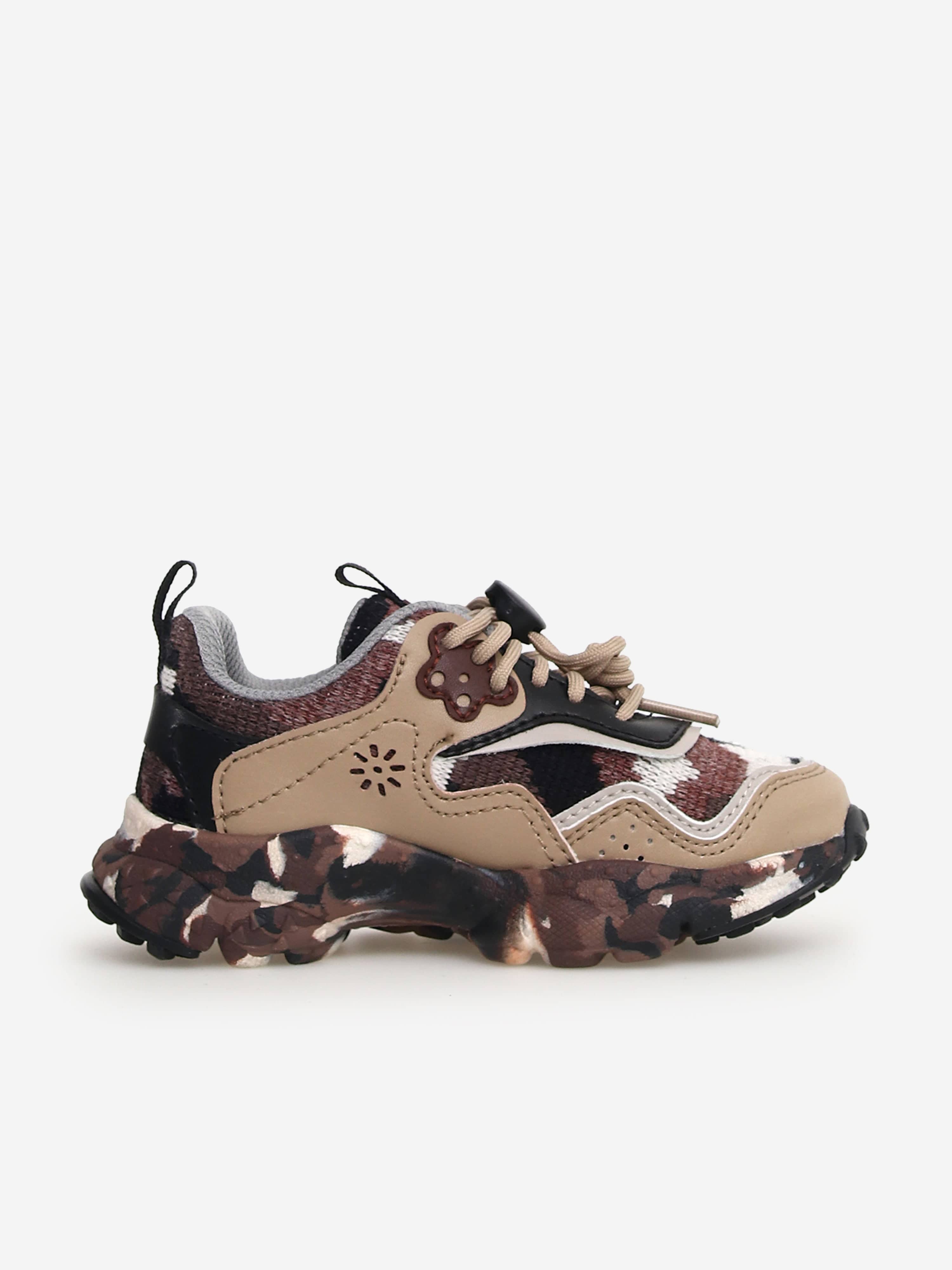 Flower Mountain Kids Doi Trainers in Beige 100% Authentic For Sale