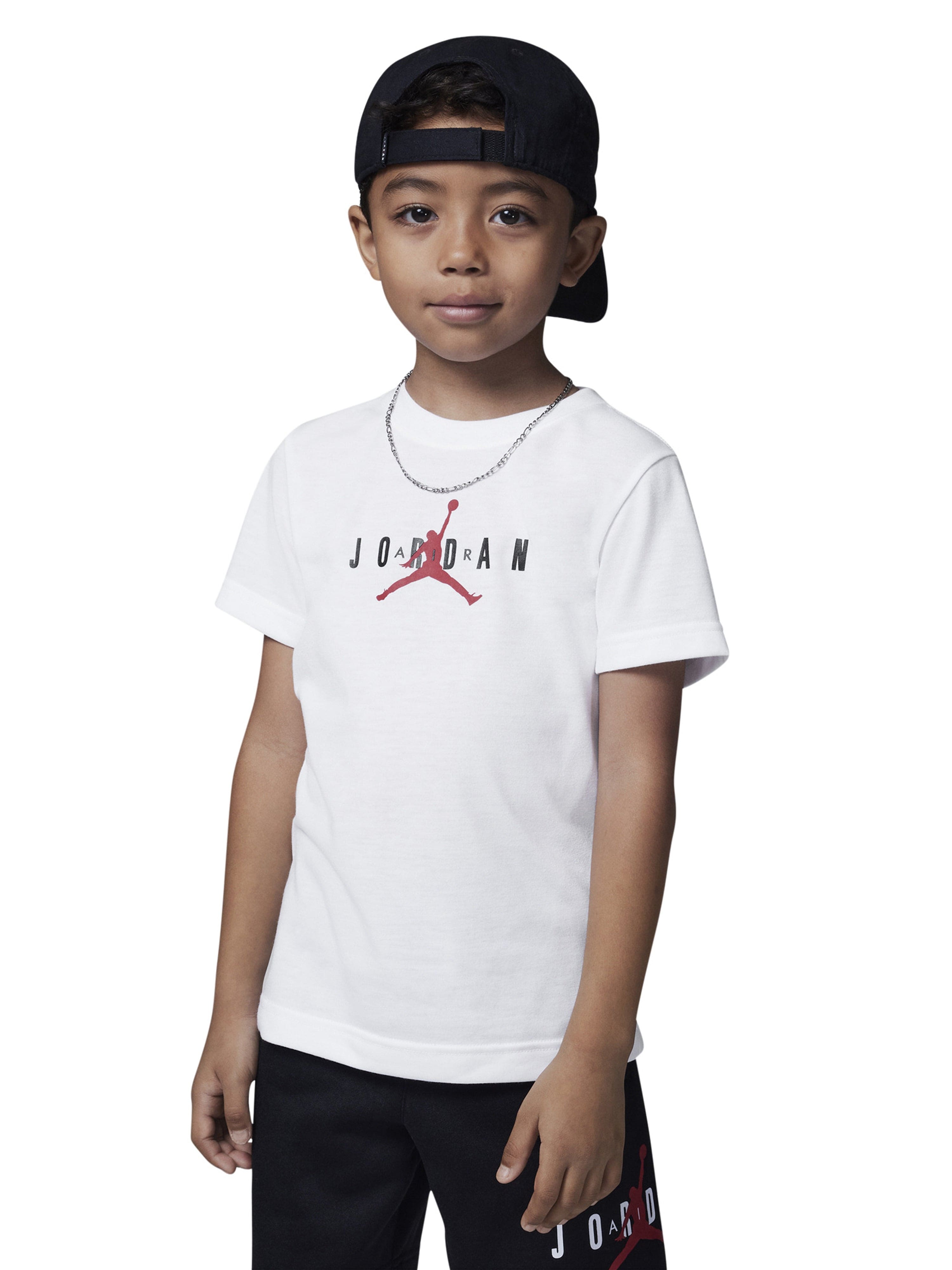 Jordan Kids Jumpman Sustainable Graphic T-Shirt in White Outlet Deals