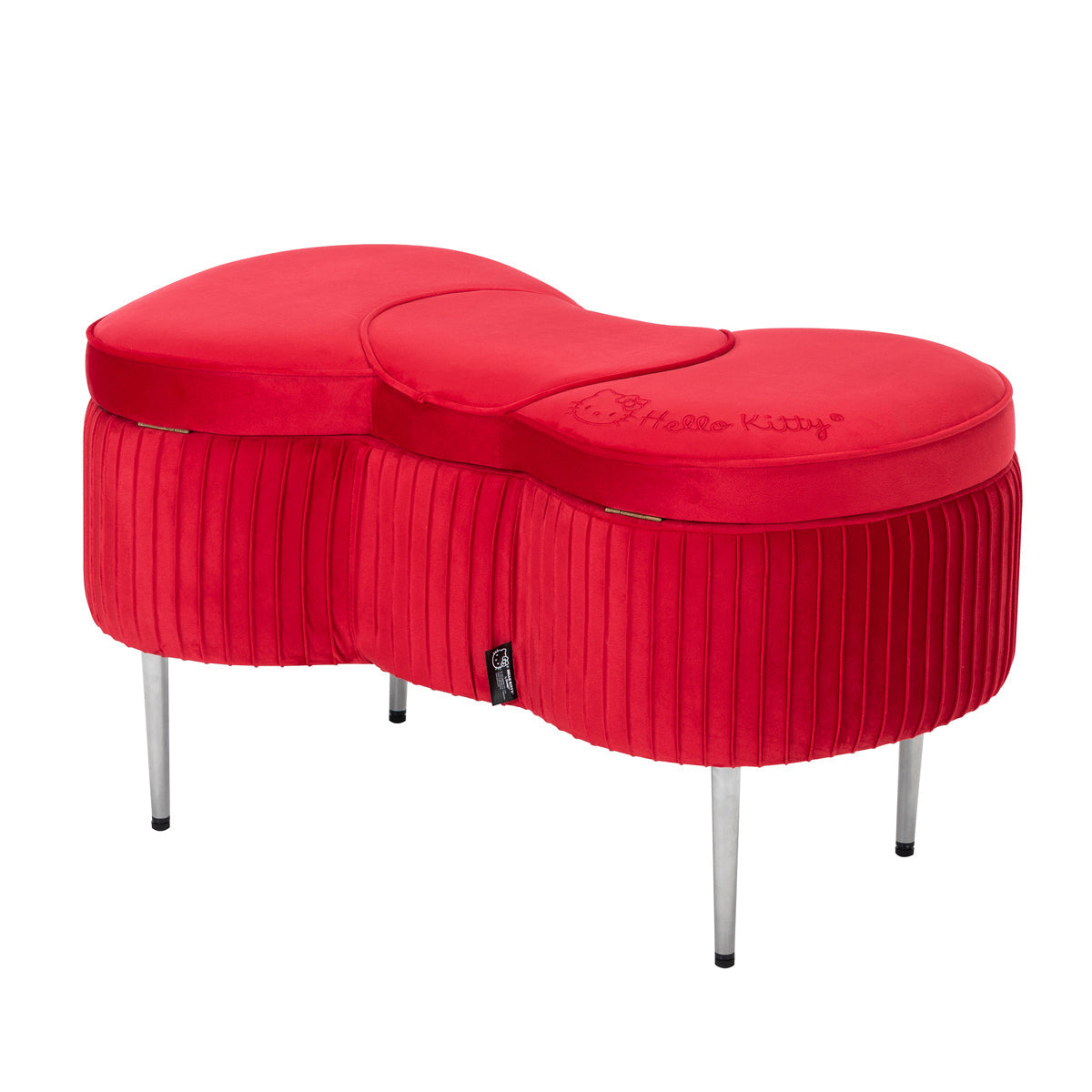 Hello Kitty x Impressions Vanity Bow Storage Bench With Mastercard For Sale