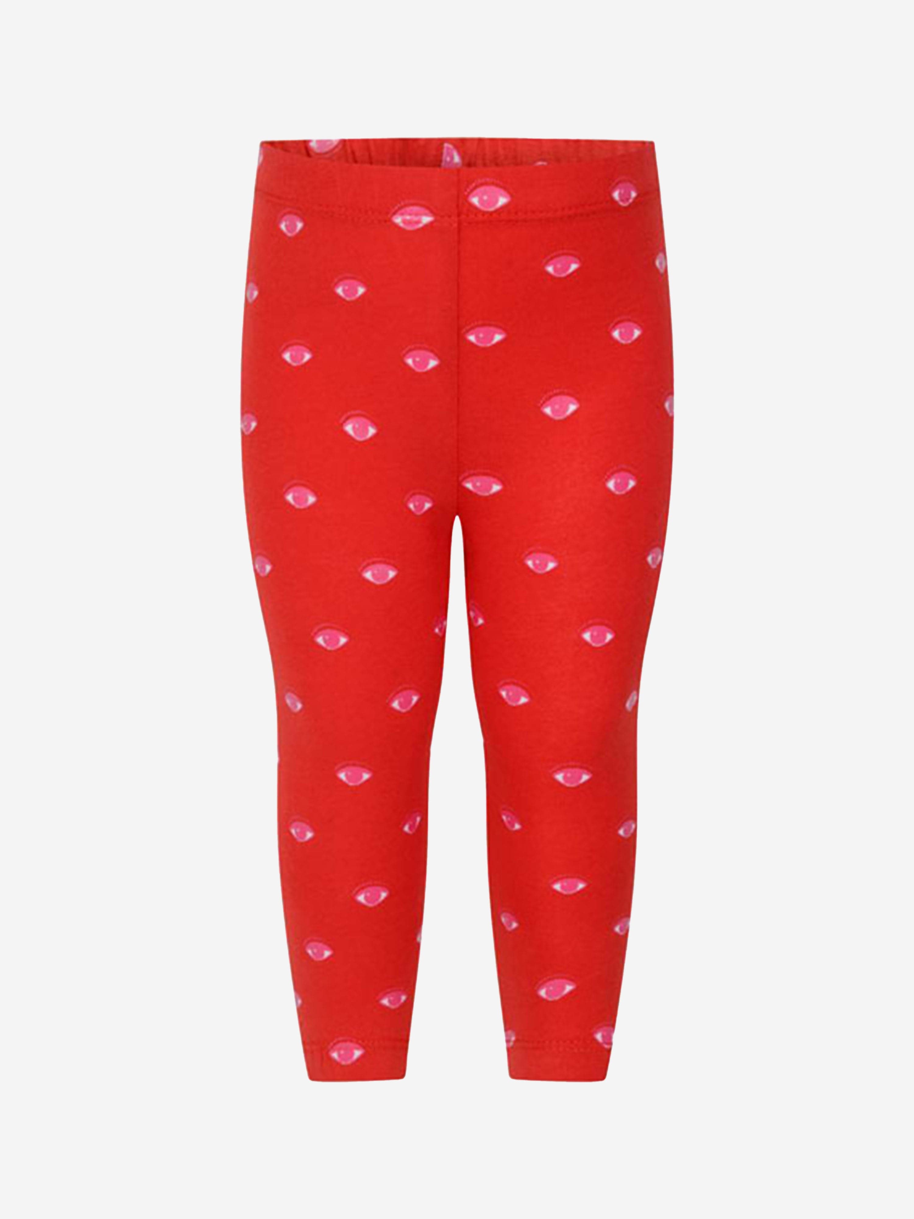 KENZO Girls Eyes Print Leggings Cheap Sale Choice