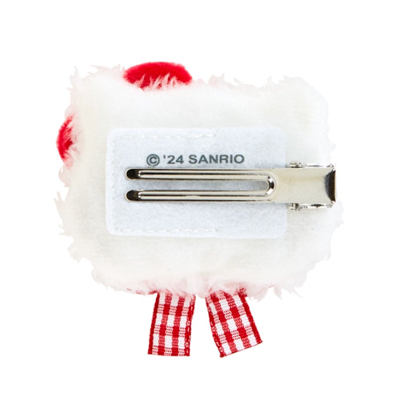 Hello Kitty Plush Hair Clip (Gingham Bow) Get To Buy Sale Online