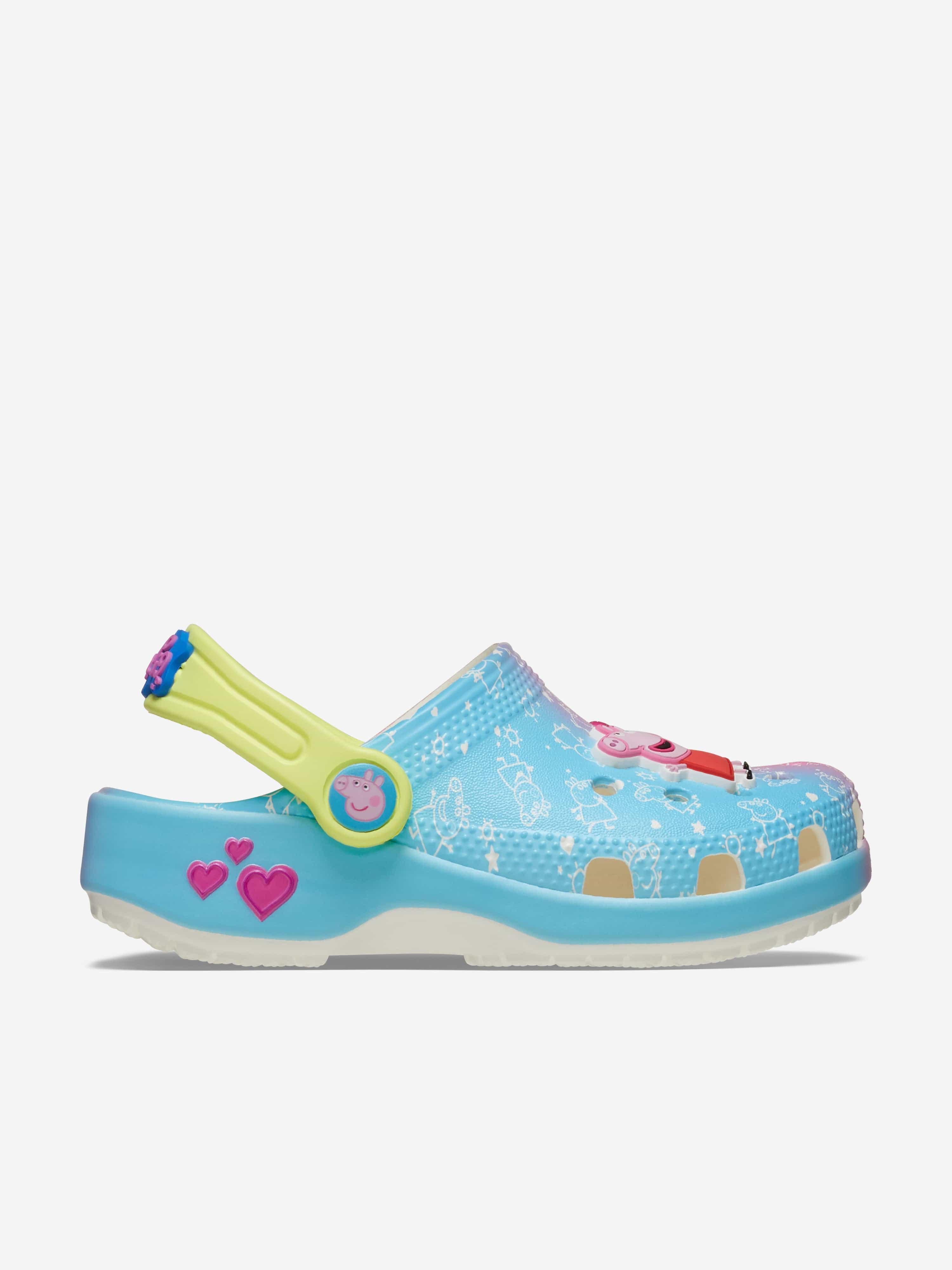 Crocs Girls Peppa Pig Clog in Blue Sale Low Pice
