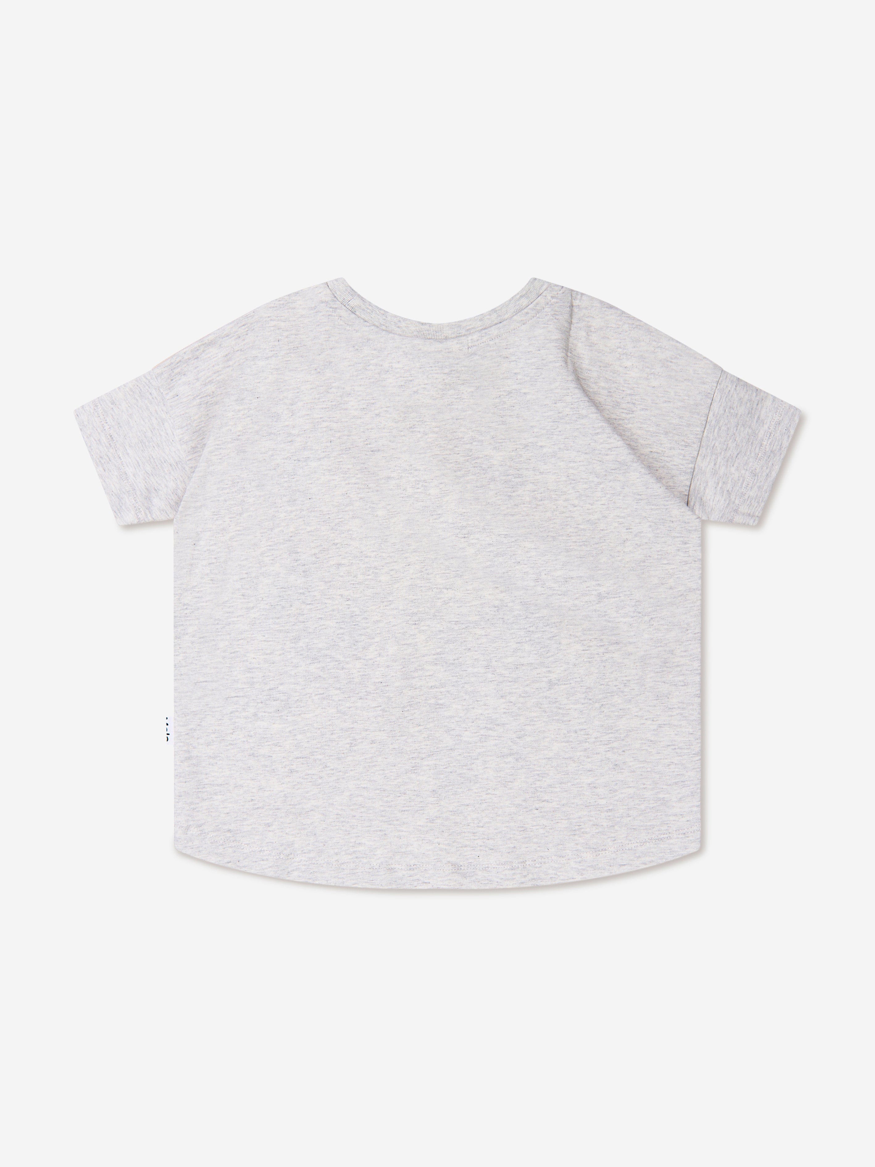 Molo Girls Organic Cotton Bird Print T-Shirt Free Shipping Shop