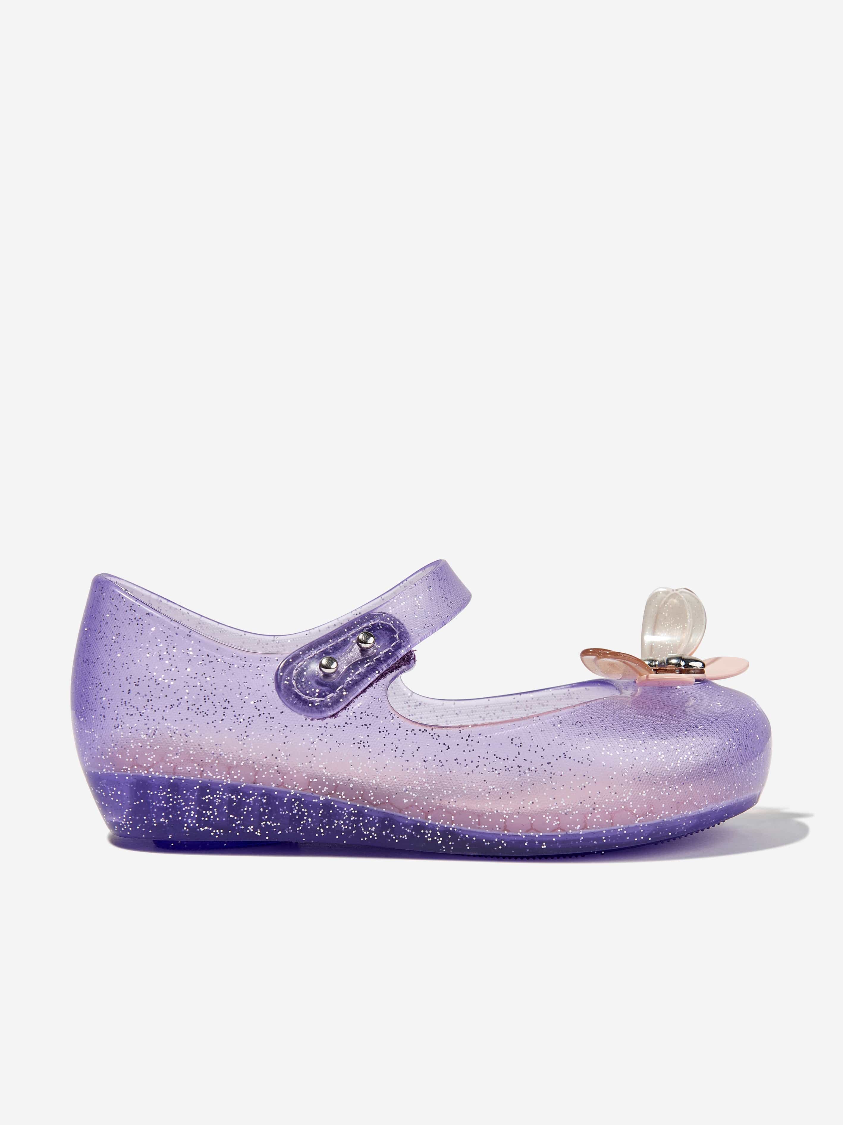 Mini Melissa Girls Mini Ultragirl Bugs Ballerinas in Purple Cheap Sale Footaction