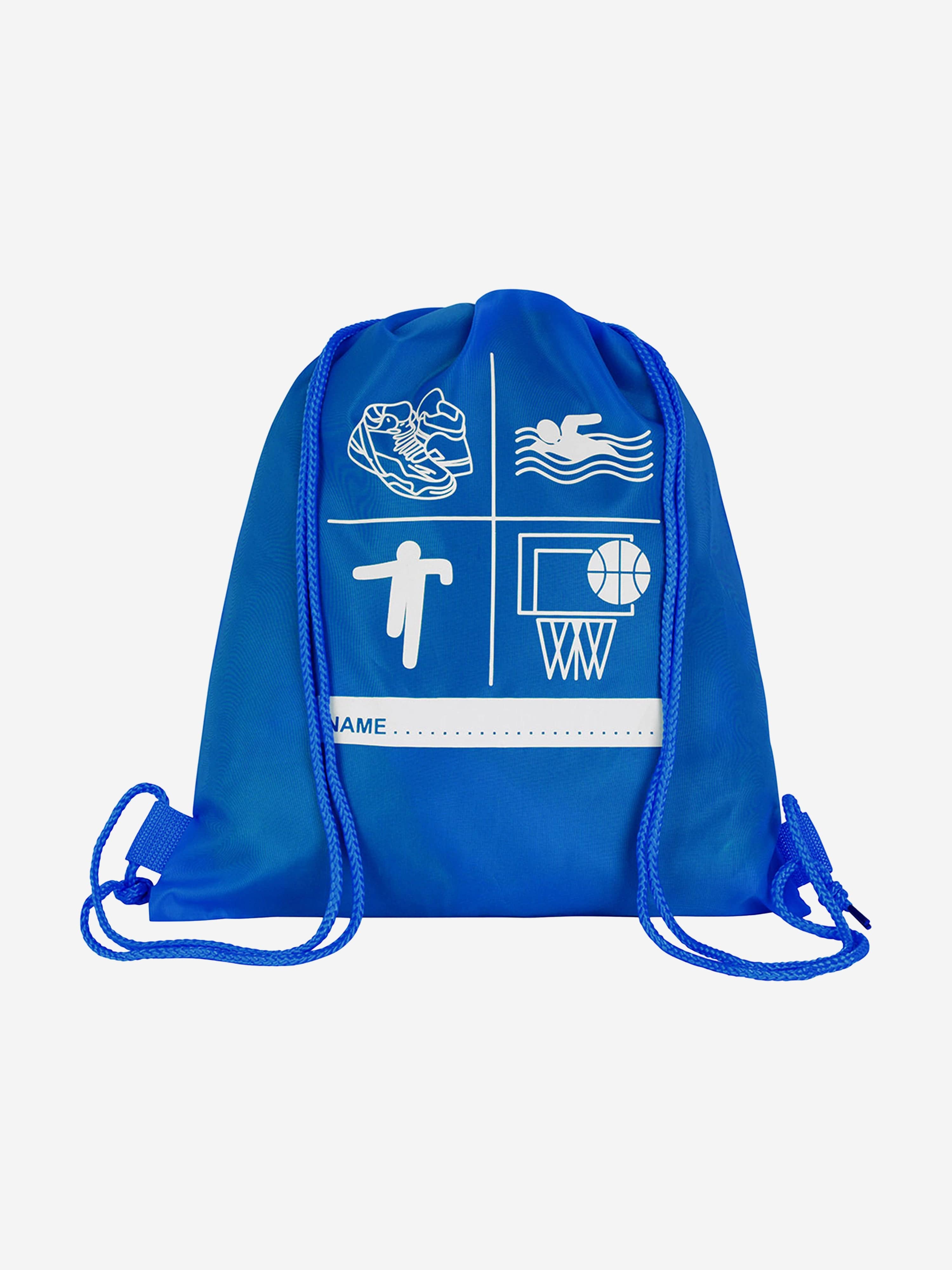 Zeco Kids School Premium Printed PE Bag in Blue (40cm) Cheap Professional