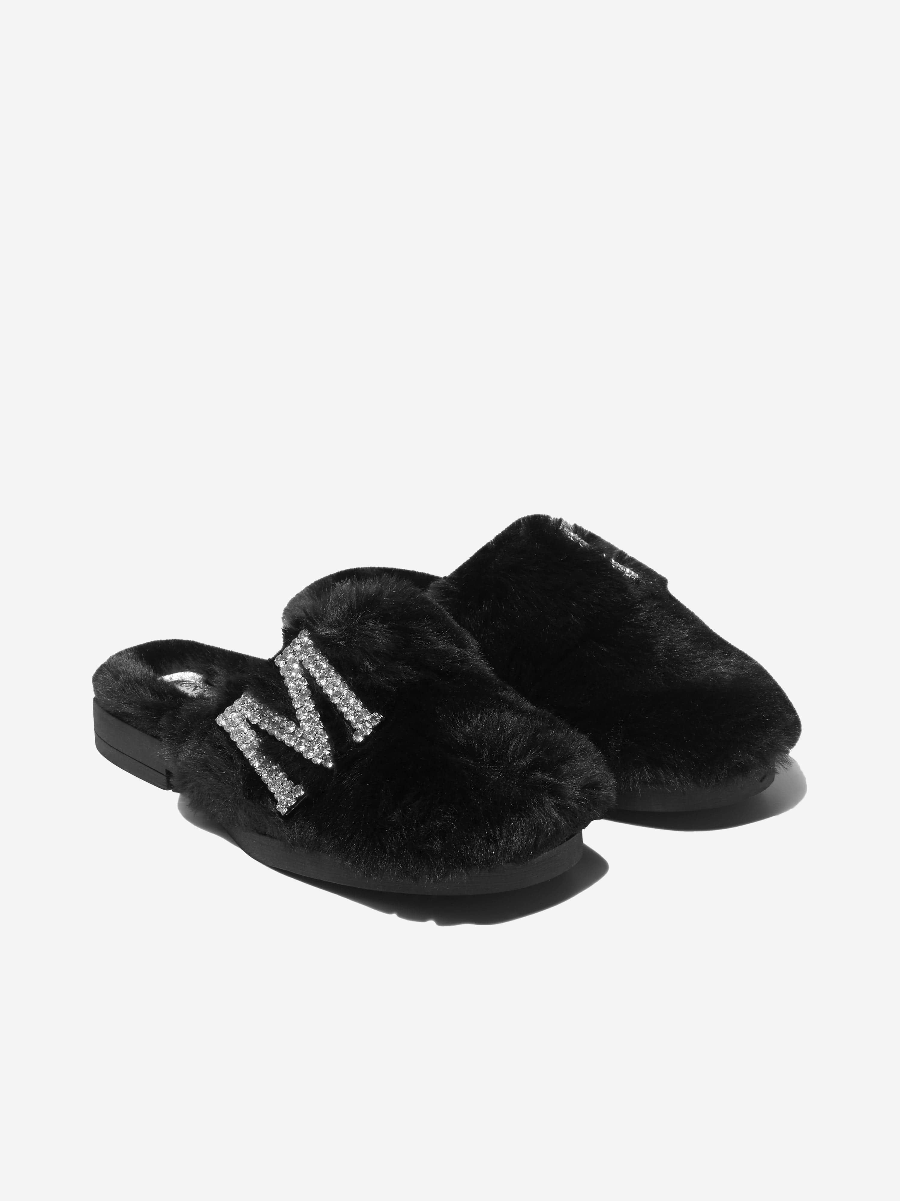 Monnalisa Girls Faux Fur Mules Buy Cheap Best Pices