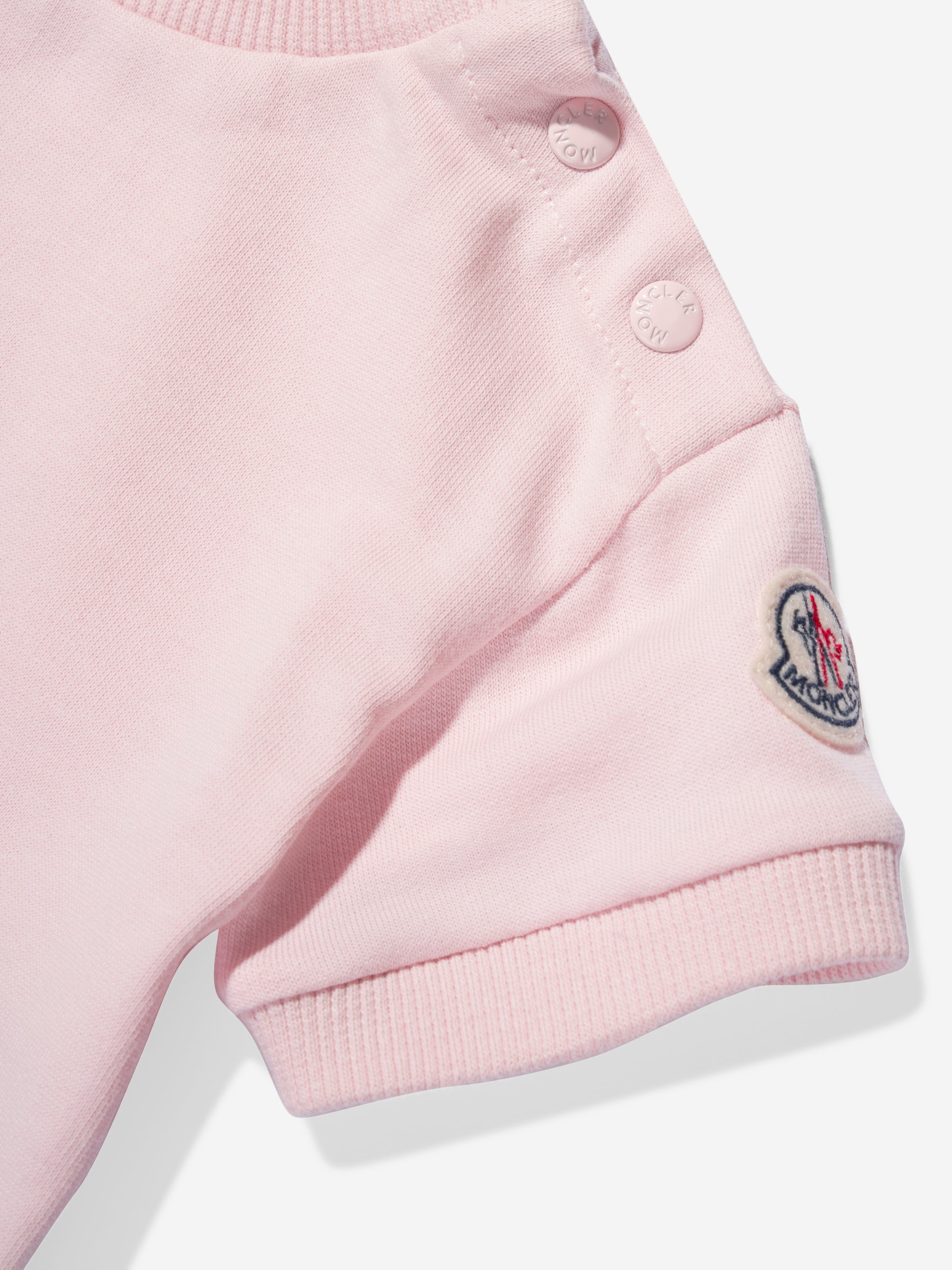 Moncler Enfant Baby Girls T-Shirt Dress in Pink Outlet 2025 New