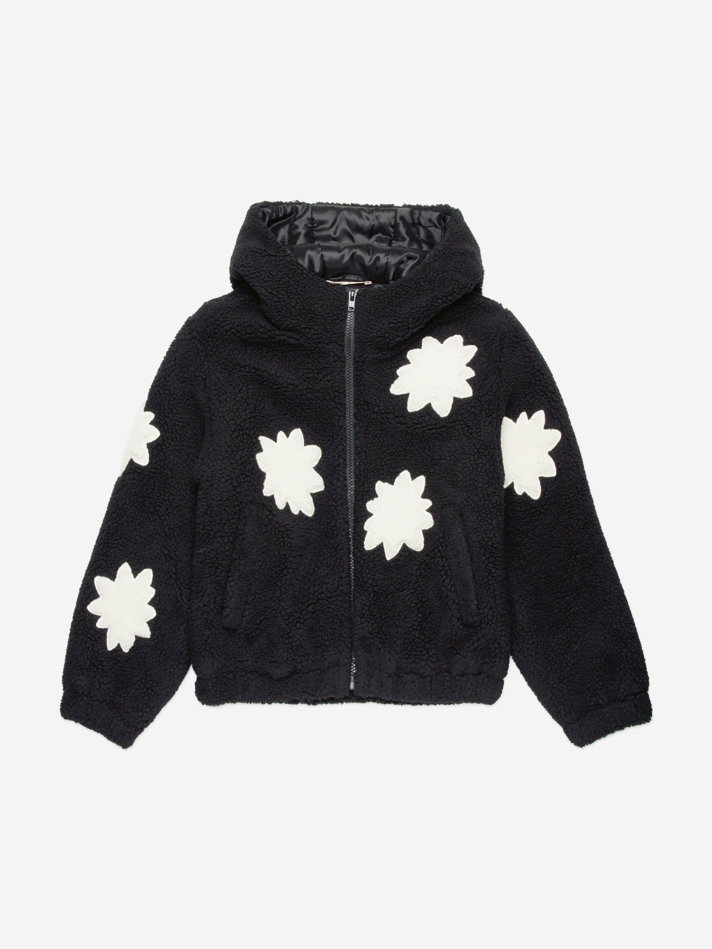 MARNI Girls Zip Up Jacket in Black Clearance Footaction