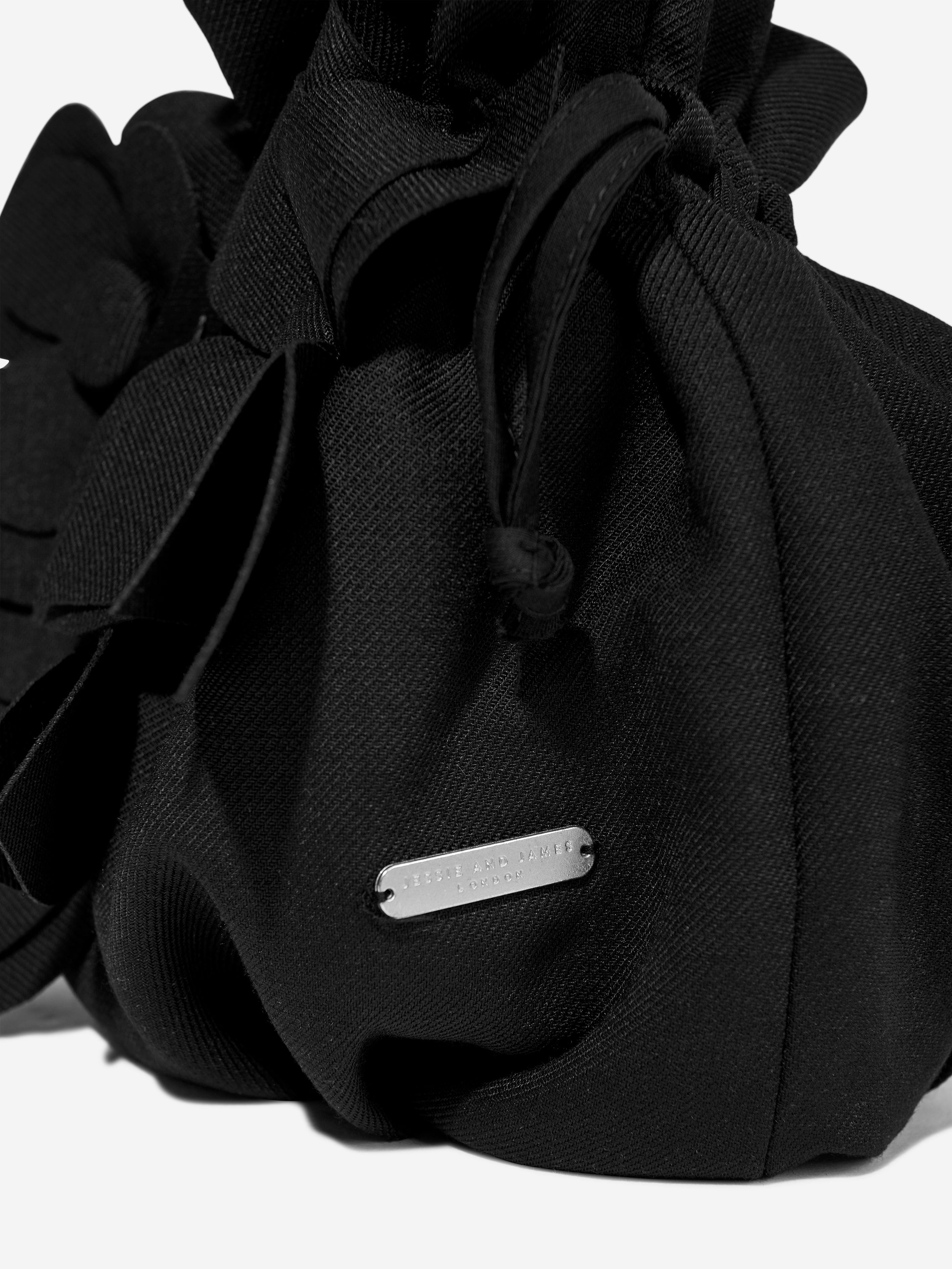 Girls Willow Flower Bag in Black (22.5cm) Really Cheap Shoes Online