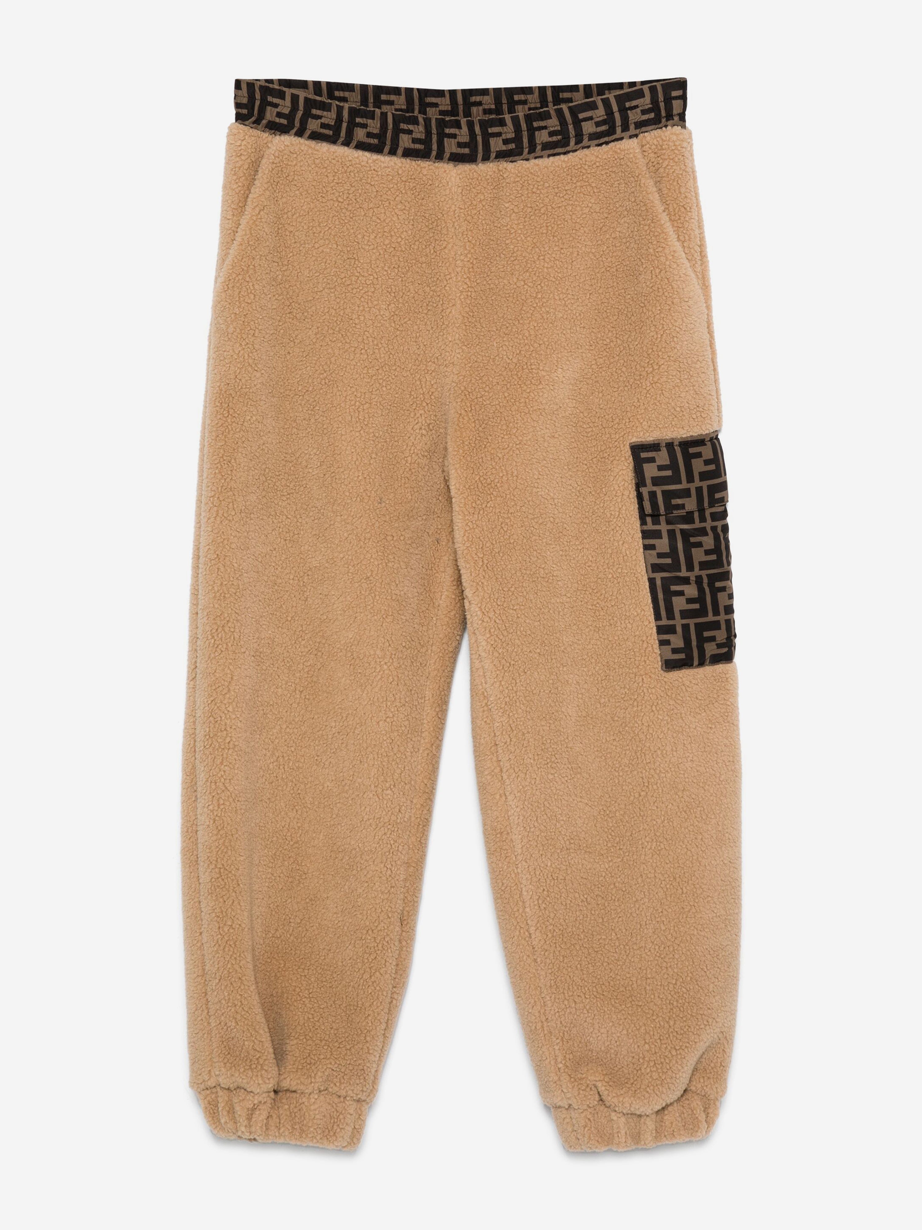 Kids Teddy Joggers in Beige Sale Online Shop