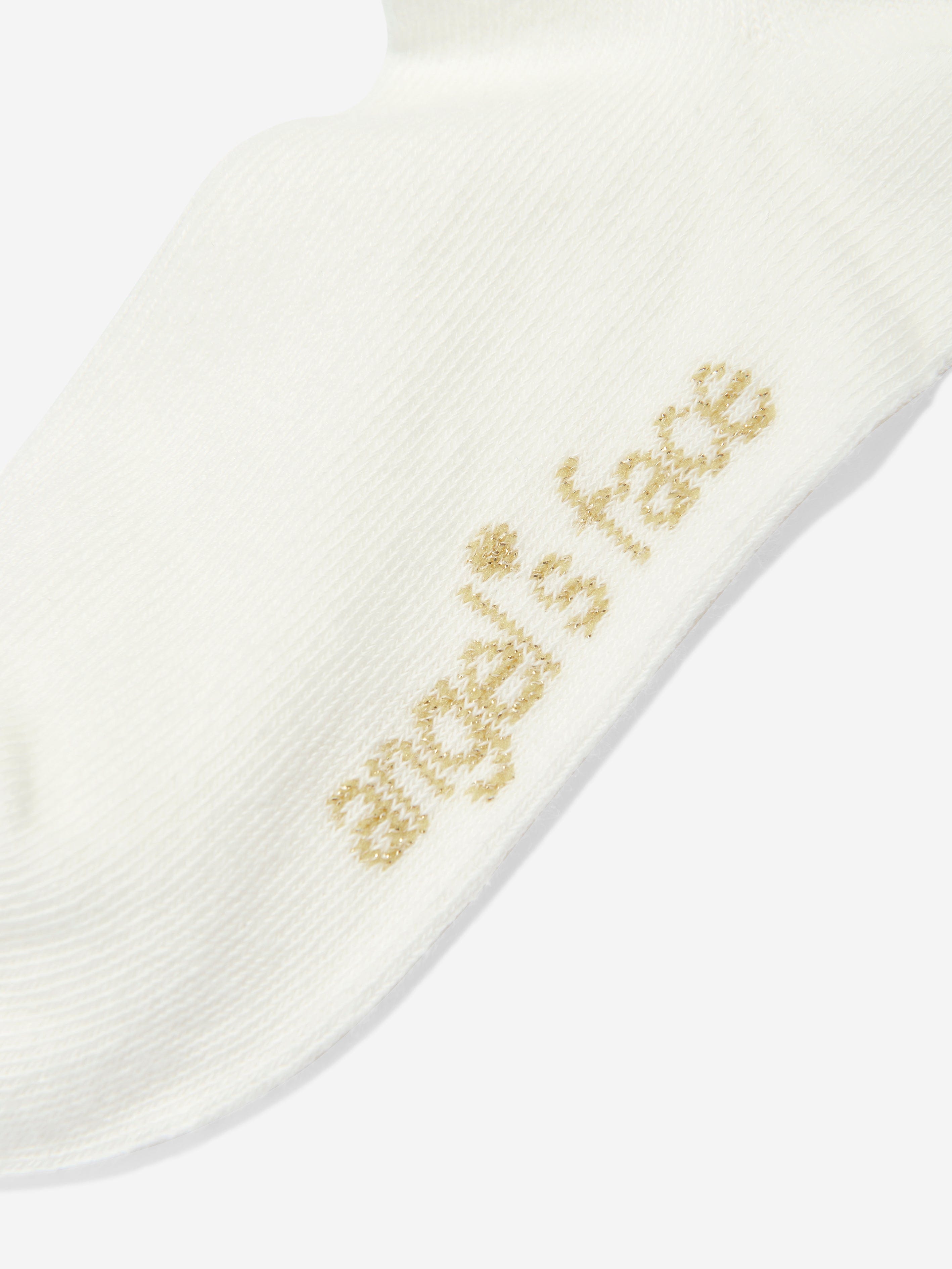 Angels Face Girls Frilly Socks in White Clearance Low Pice