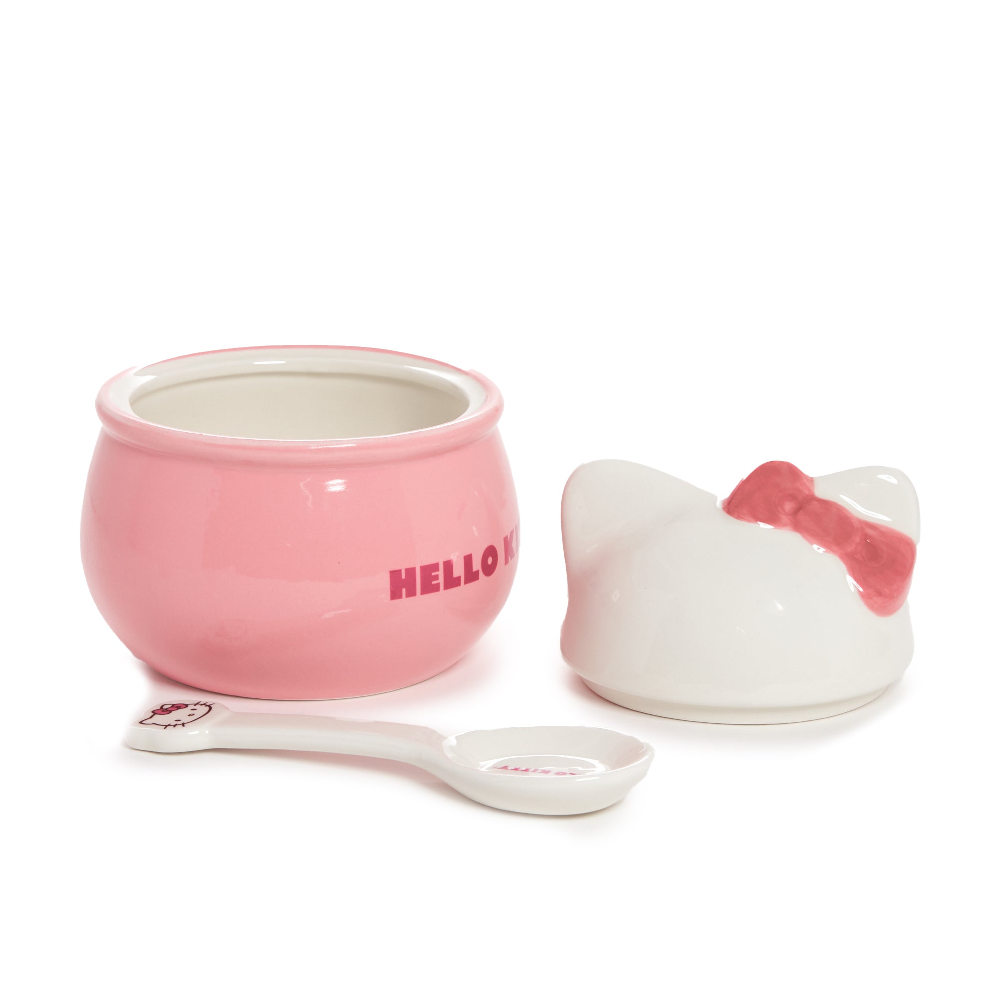 Hello Kitty Ceramic Sculpted Bowl and Spoon Set Very Cheap Cheap Online