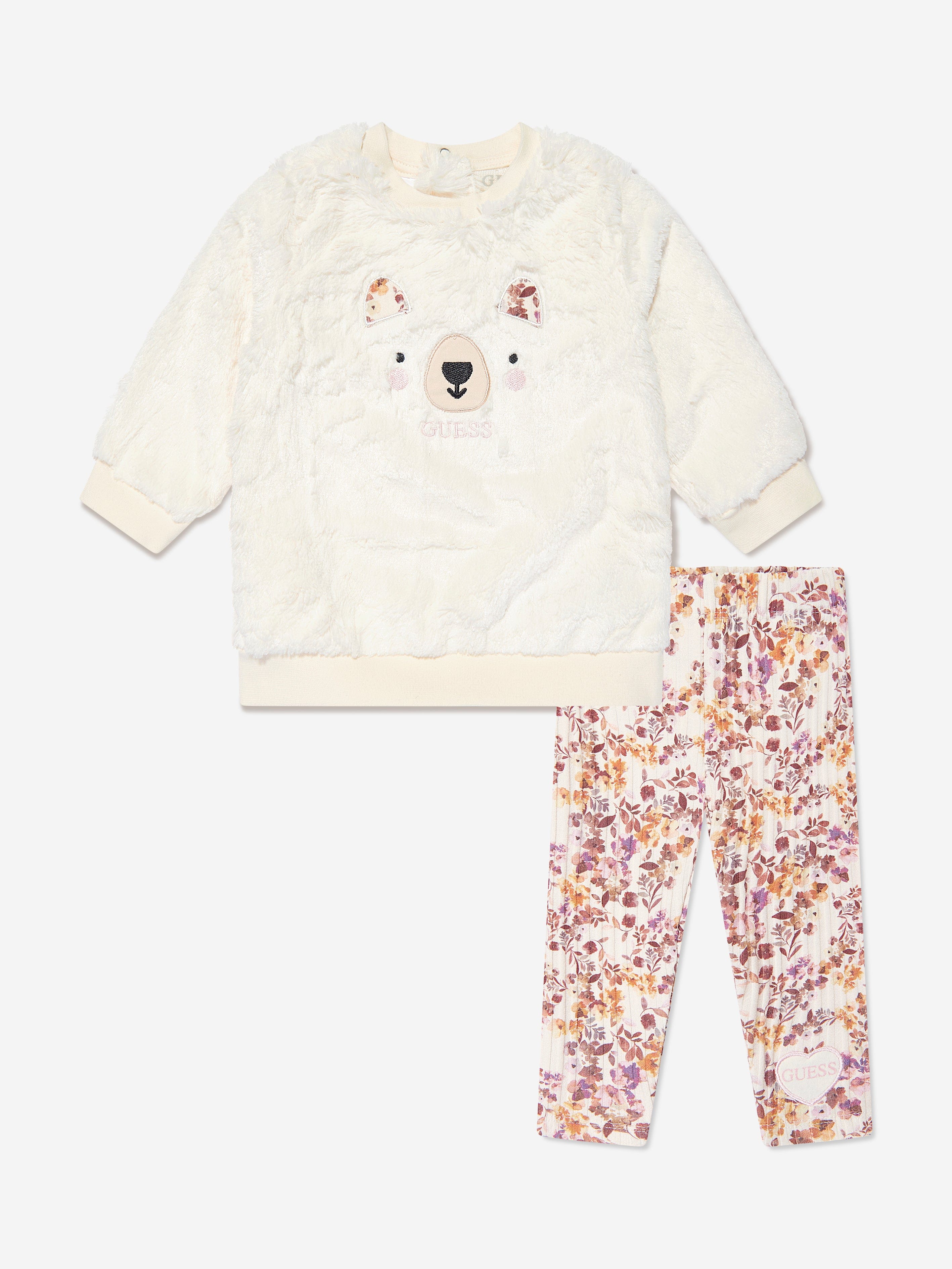 Guess Baby Girls Leggings Set in Multicolour Free Shipping Good Selling