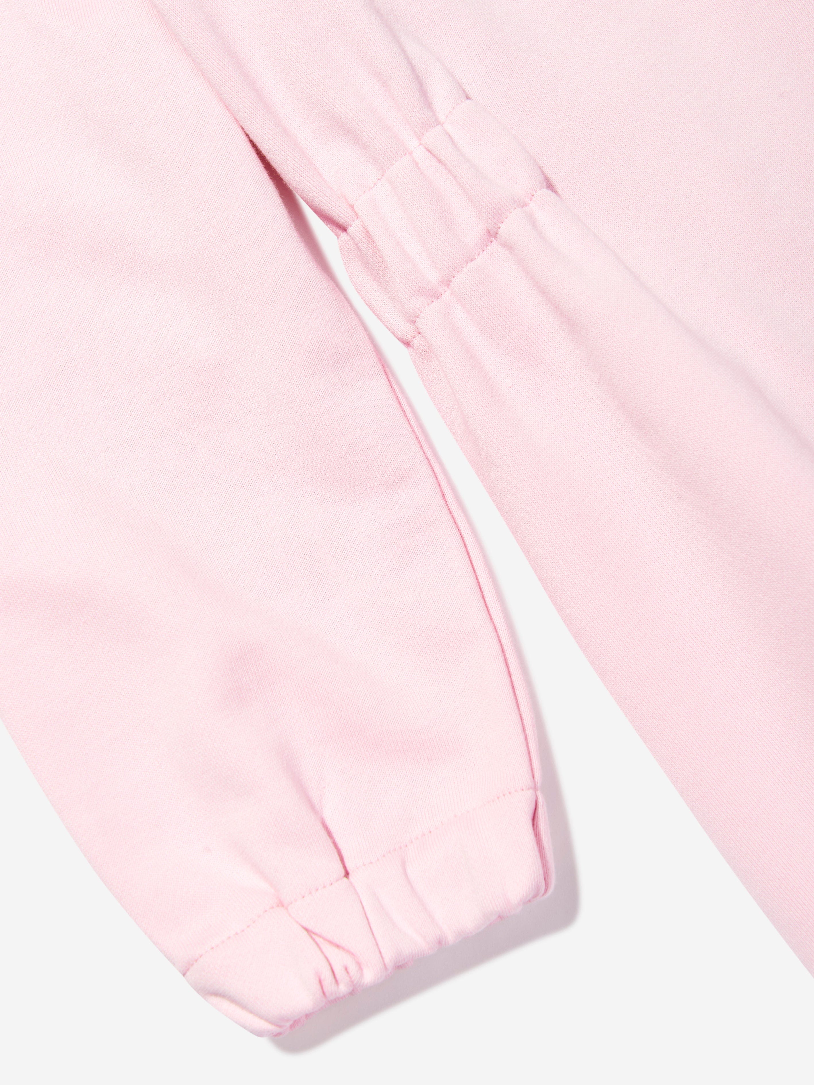 Girls FF Logo Dress in Pink Outlet Store For Sale
