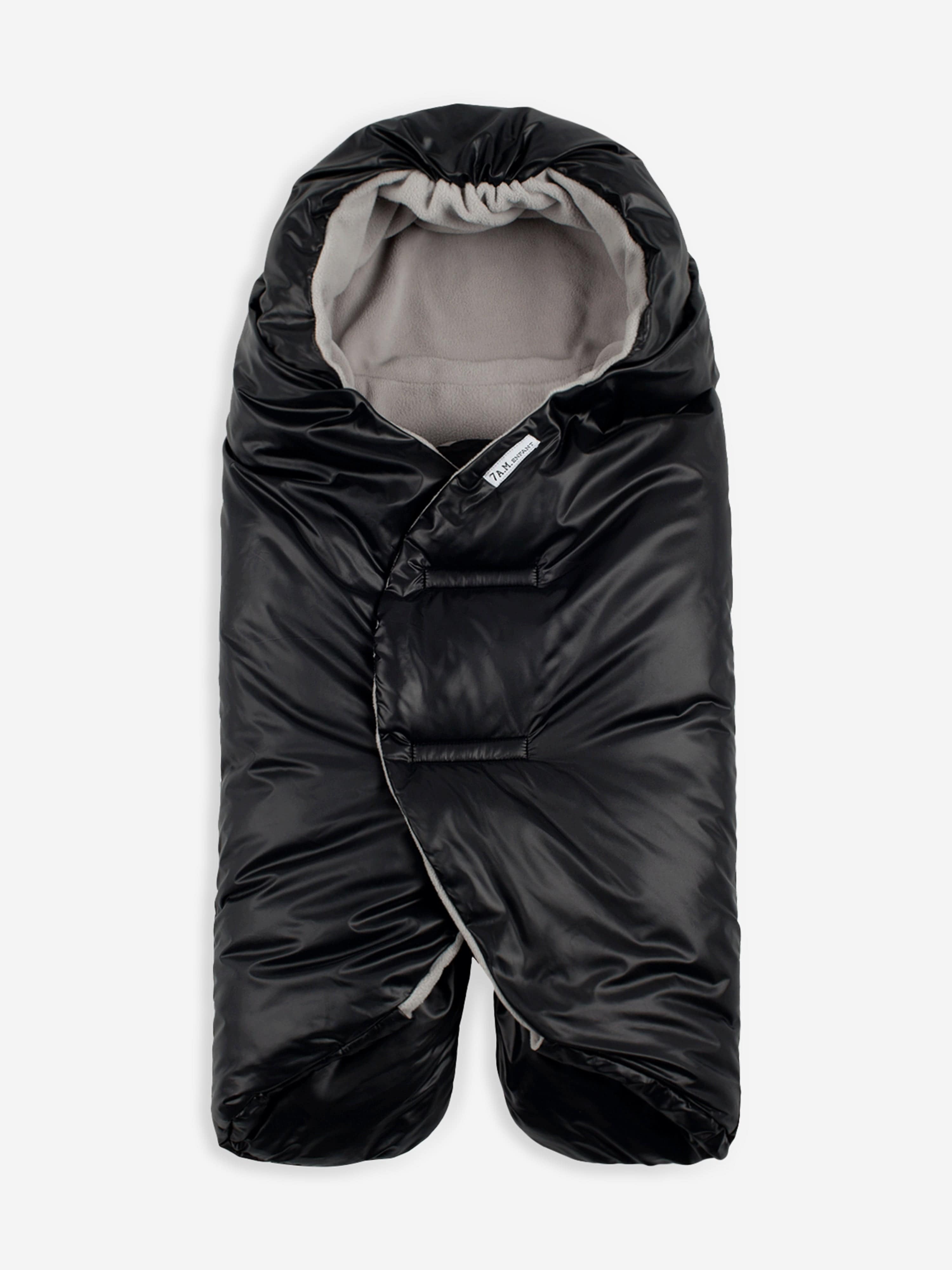 7AM Enfant Baby Nido Duvet Wrap in Black Pictures Cheap Online