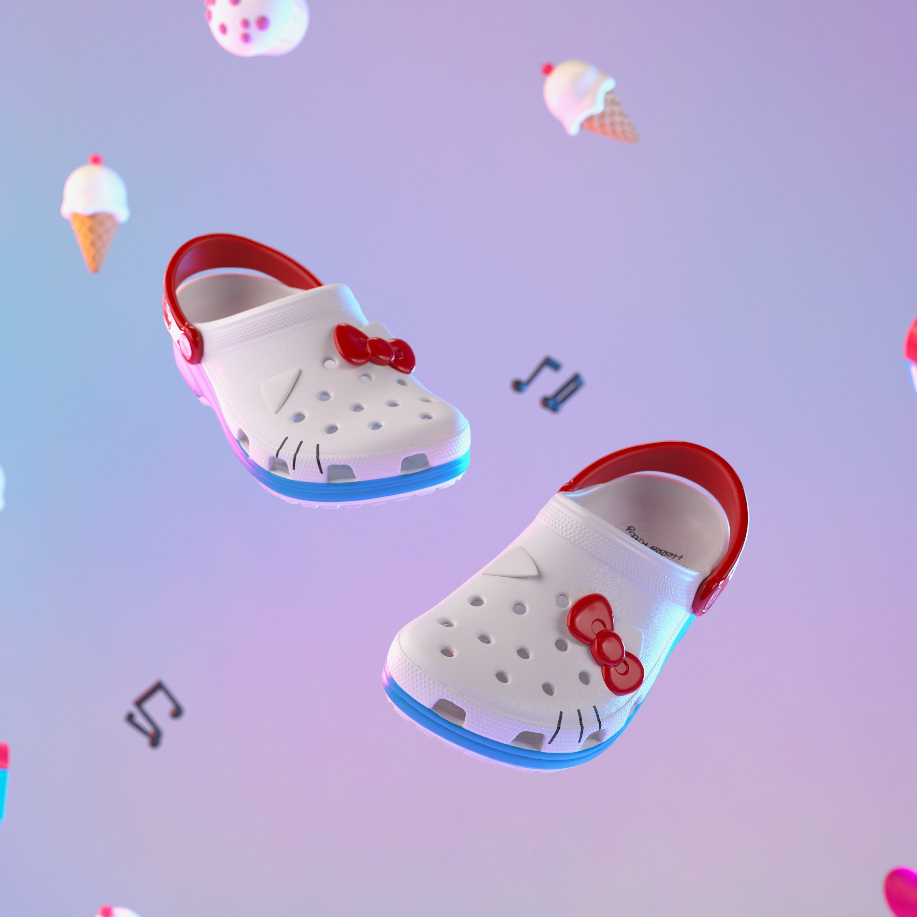 Hello Kitty x Crocs Adult I Am Classic Clog Free Shipping Low Pice Fee Shipping